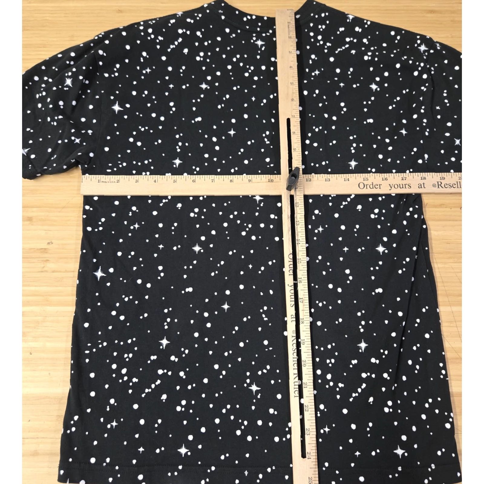 Drew House VINTAGE Drew House Shirt Mens XXS Black Star Print Graphic Tee Streetwear Allover Galaxy Size US XS / EU 42 / 0 - 5 Thumbnail