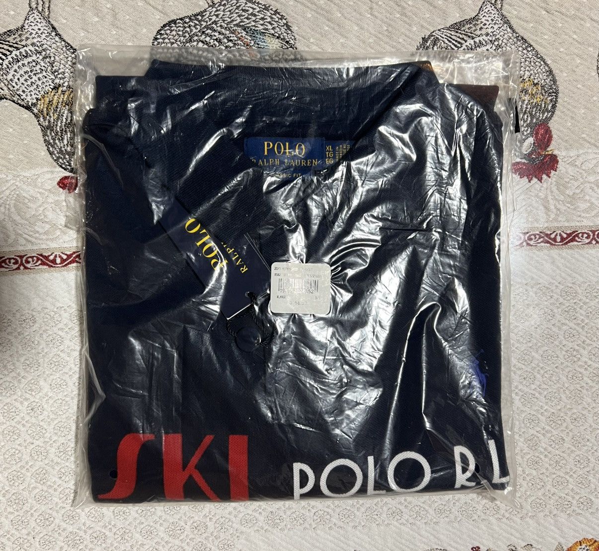 Polo Ralph Lauren Polo Ralph Lauren Classic Fit Skier Print Mesh Collared XL Size US XL / EU 56 / 4 - 5 Thumbnail