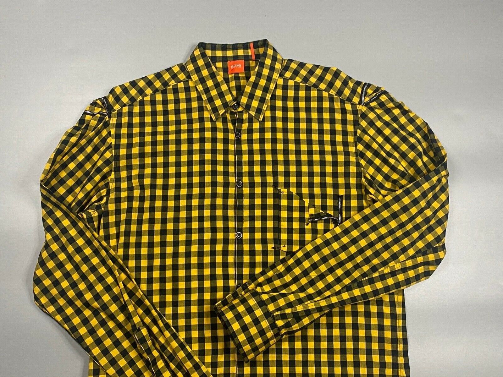 Hugo Boss Hugo Boss men's shirt Size US M / EU 48-50 / 2 - 2 Thumbnail