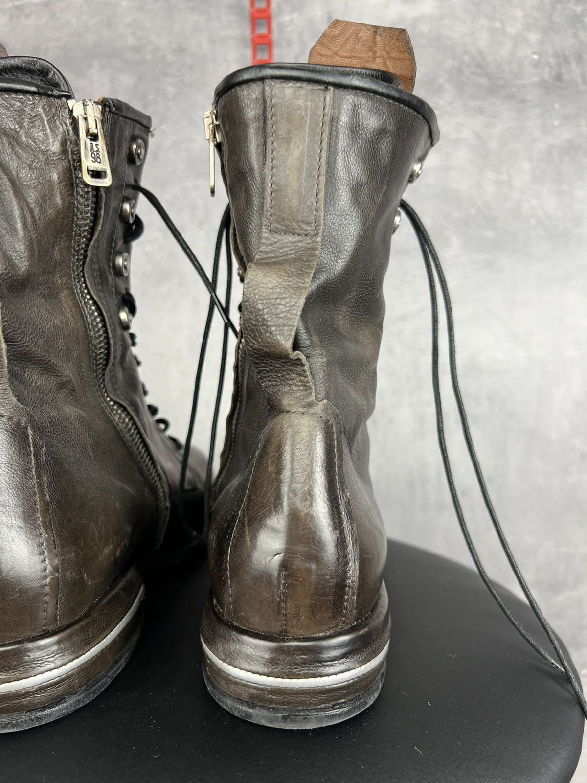 A.S.98 A.S 98 Airstep Brown Leather Boots Size EU41 Size US 11 / IT 41 - 14 Thumbnail