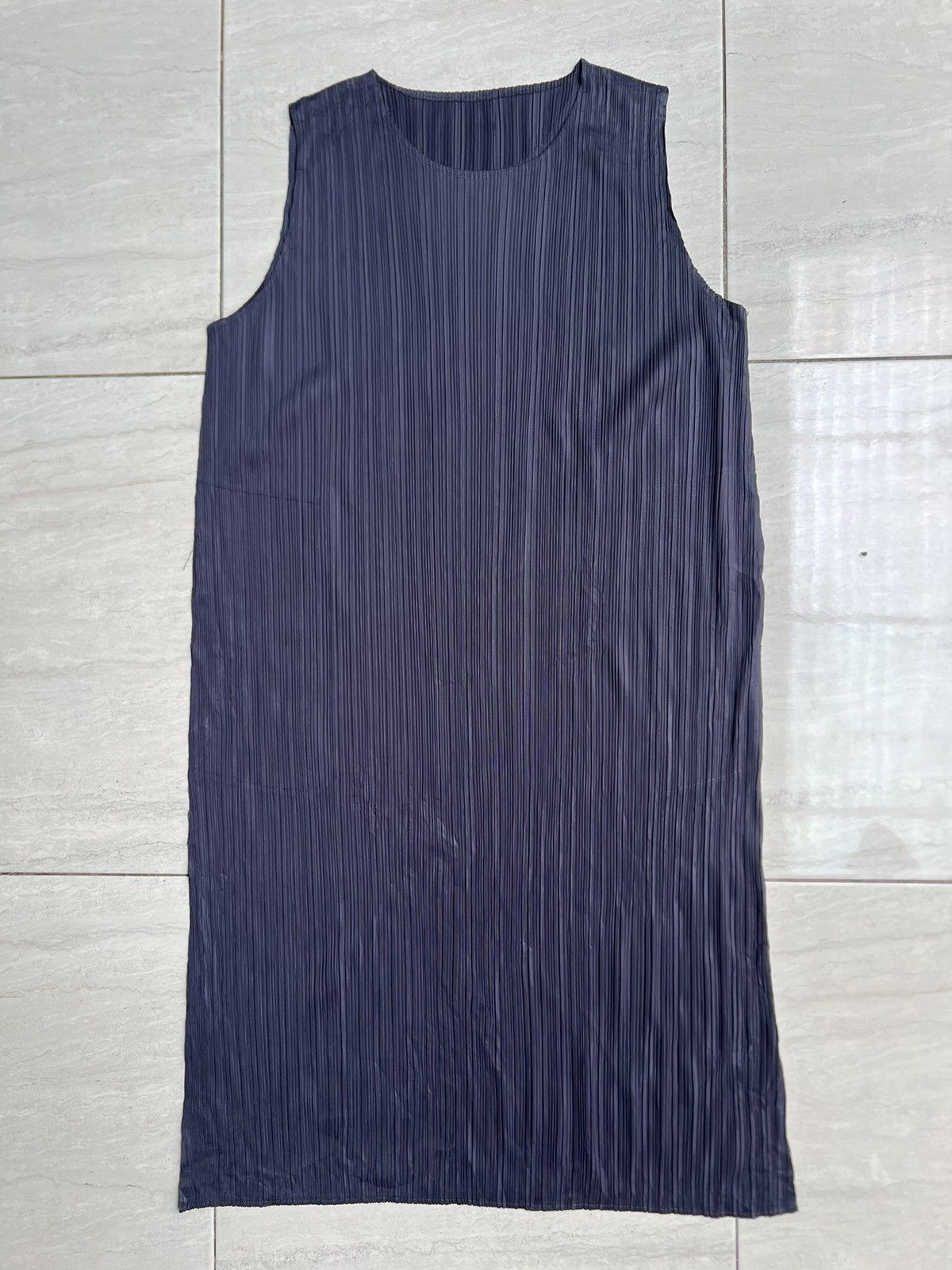 Pleats Please Issey Miyake ISSEY MIYAKE PLEATS PLEASE Grey Dress Size M / US 6-8 / IT 42-44 - 11 Thumbnail