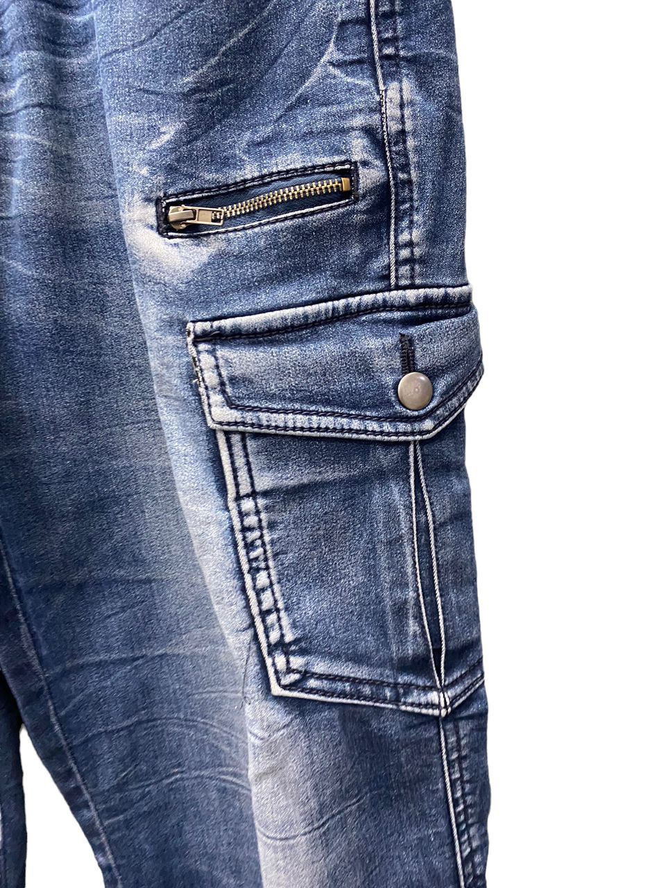 If Six Was Nine 💥BEST OFFER 💥SEMANTIC DESIGN MULTIPOCKET DENIM JEANS Size US 34 / EU 50 - 3 Thumbnail