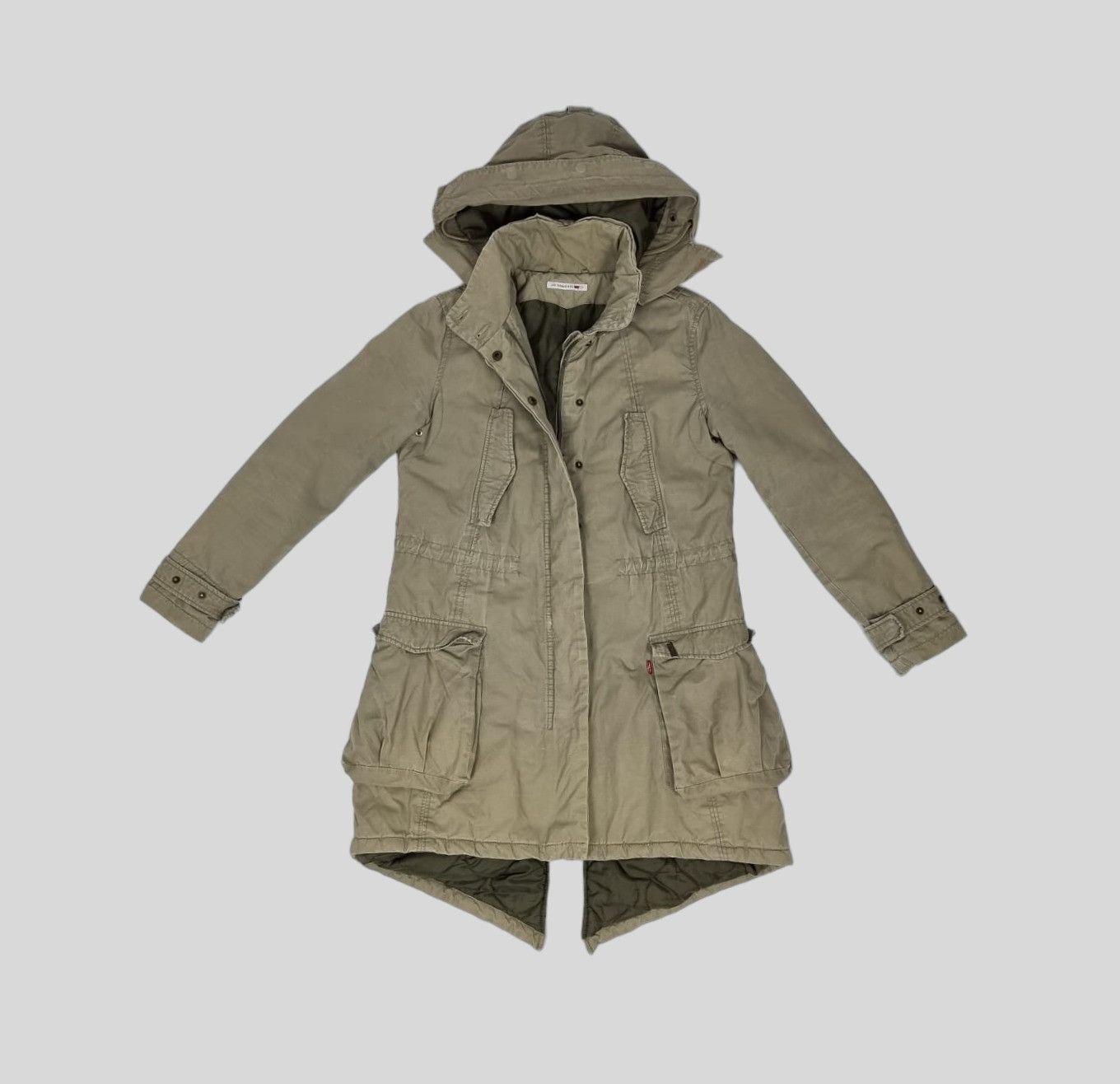 Levi's vintage Levi's Proto Punk hooded heavy long jacket S Size US S / EU 44-46 / 1 - 2 Thumbnail
