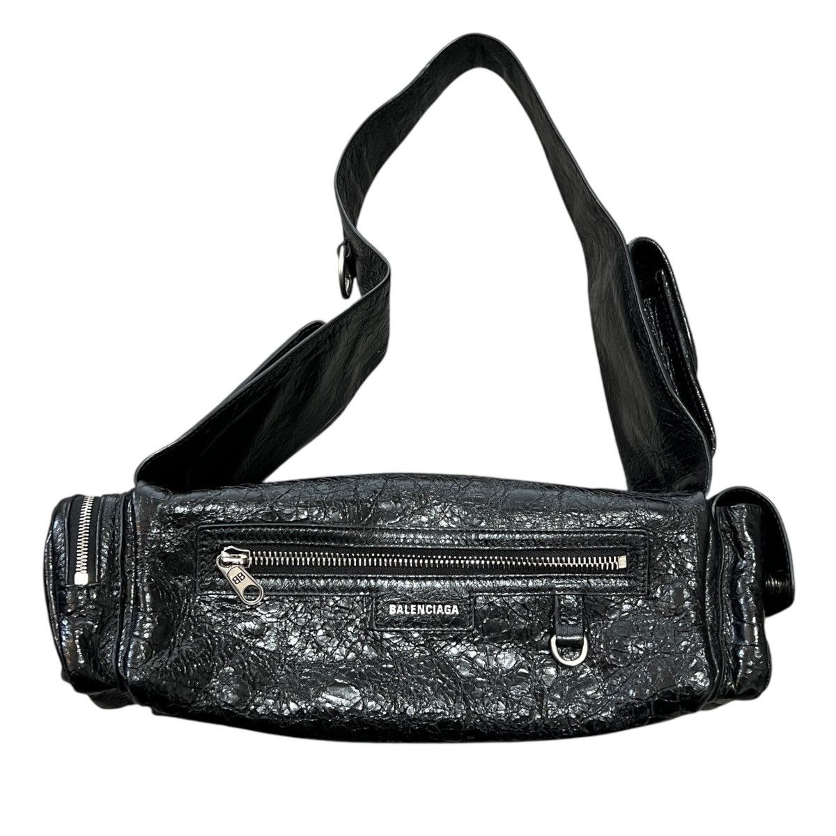 Balenciaga BALENCIAGA Arena Lamb Skin SUPERBUSY XS Slingbag Size ONE SIZE - 4 Thumbnail