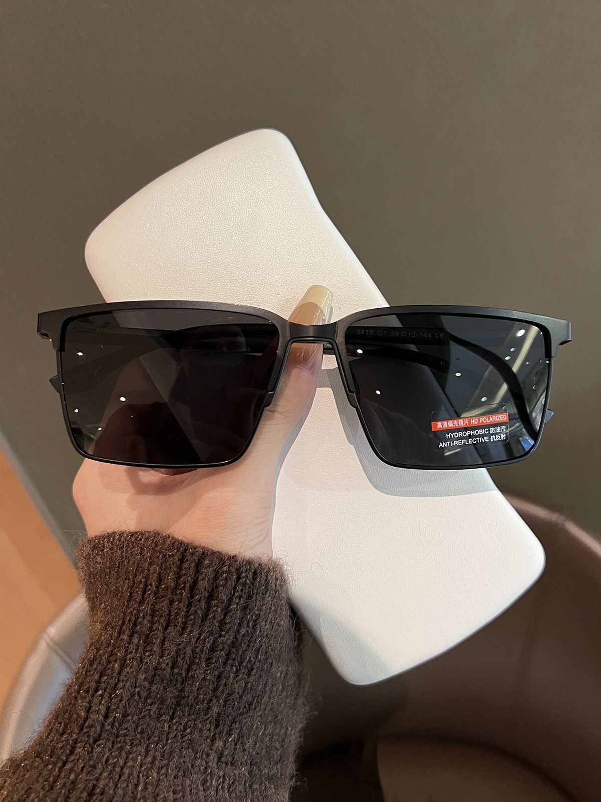 VIBE New Trend Street ins style custom avant-garde sunglasses Size ONE SIZE - 5 Thumbnail