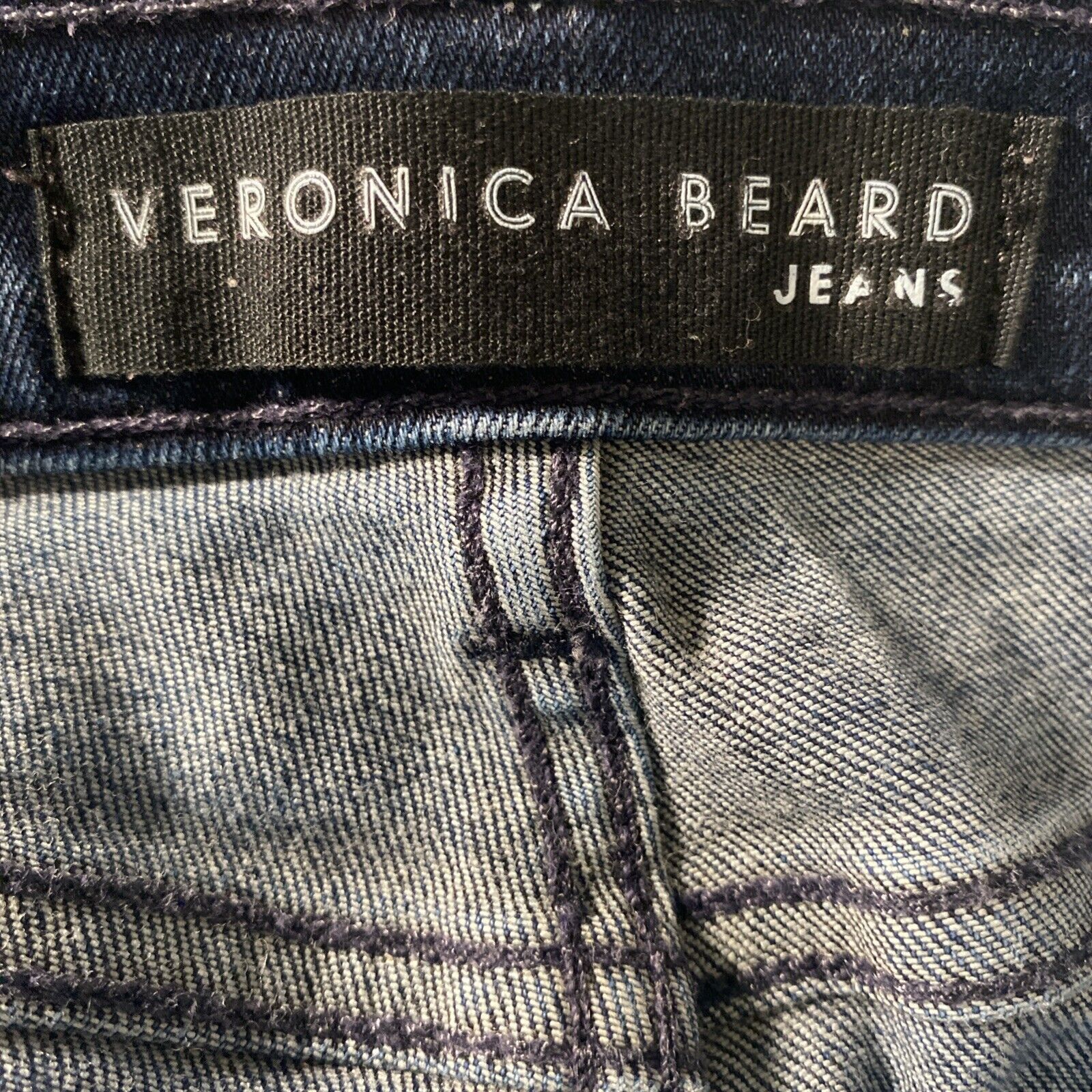 Veronica Beard Veronica Beard Carolyn Crop Baby Boot Jeans 27 Blue Tuxedo Size 27" / US 4 / IT 40 - 12 Thumbnail