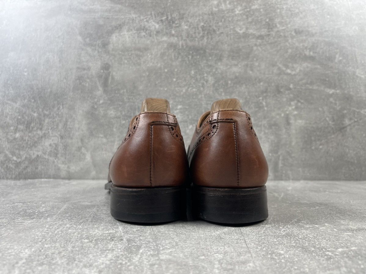 Crockett & Jones × English Laundry × Other UK Crockett & Jones Classic Brown Oxford Leather Shoes Size US 7.5 / EU 40-41 - 6 Thumbnail