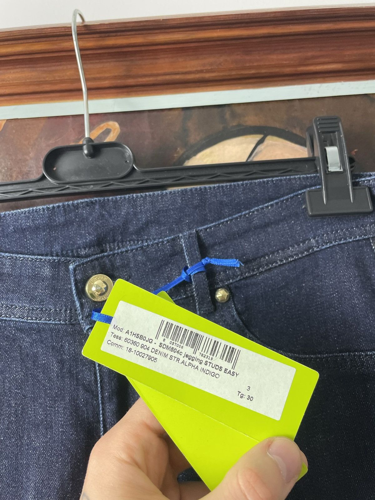 Versace Jeans Couture Versace Jeans Couture Vintage Y2K Era Denim Skinny Jeans Size 30" / US 8 / IT 44 - 4 Thumbnail