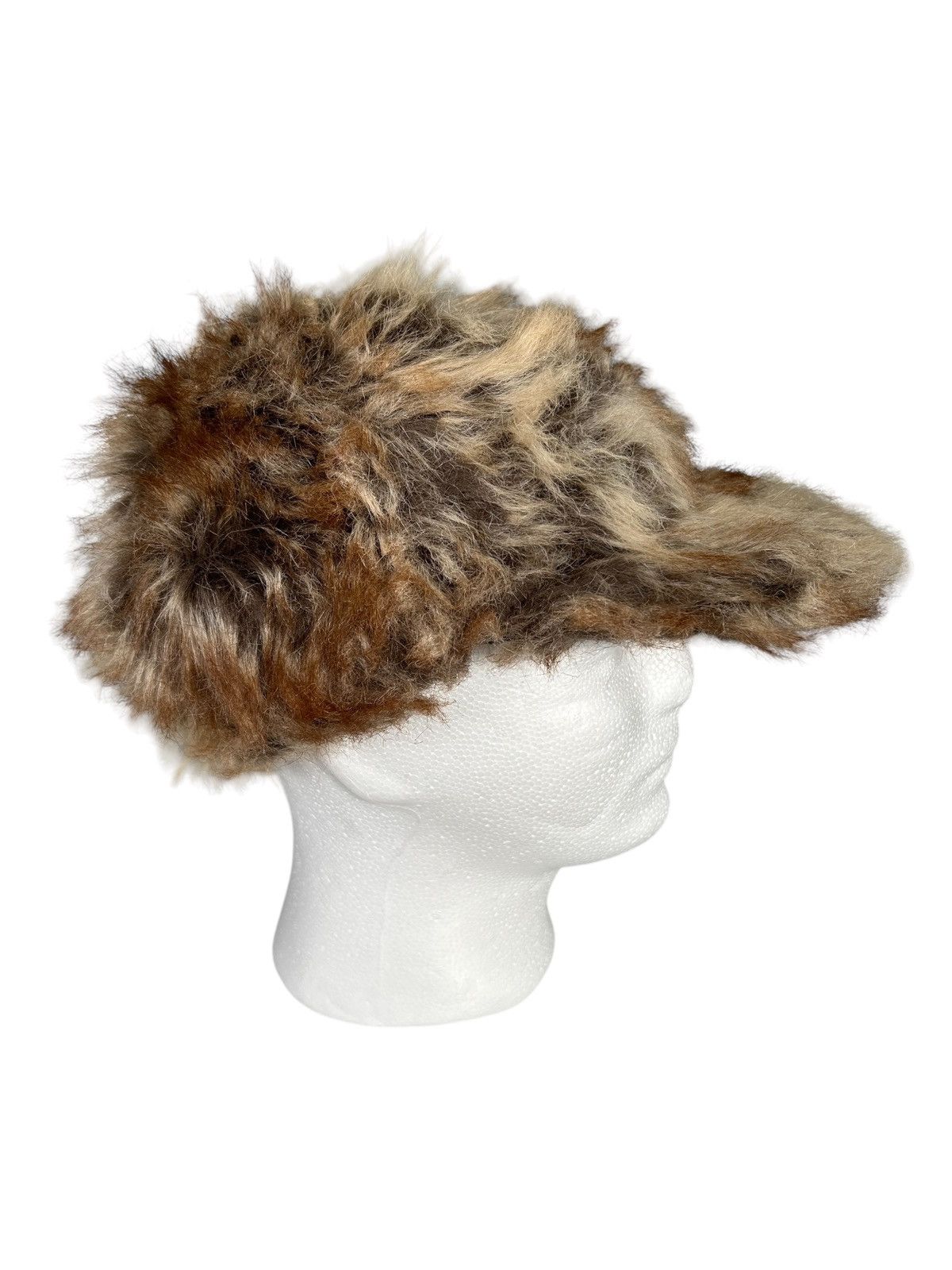 14th Addiction × Japanese Brand × Le Grande Bleu (L.G.B.) Punk Bondage Style Fur Hats Rare ☠️☠️ Size ONE SIZE - 1 Thumbnail