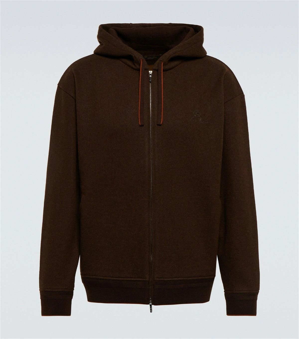 Loro Piana o1srvl11e0424 Hooded Bomber in Ebony Size US XL / EU 56 / 4 - 1 Thumbnail