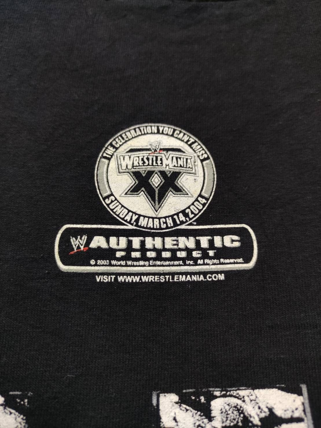 WWE Vtg 00's Undertaker " Big Evil Pain " World Tour USA T-Shirt Size US L / EU 52-54 / 3 - 11 Thumbnail