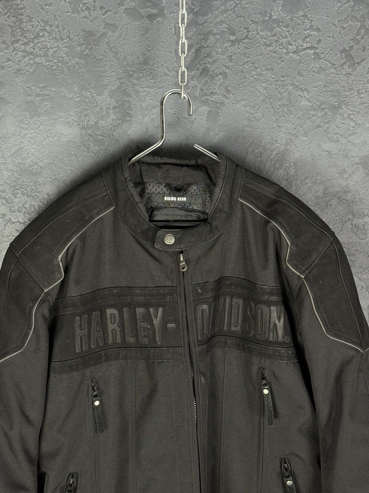 Harley Davidson Harley Davidson Authority Leanther Textile Jacket Body Armor Size US XL / EU 56 / 4 - 5 Thumbnail