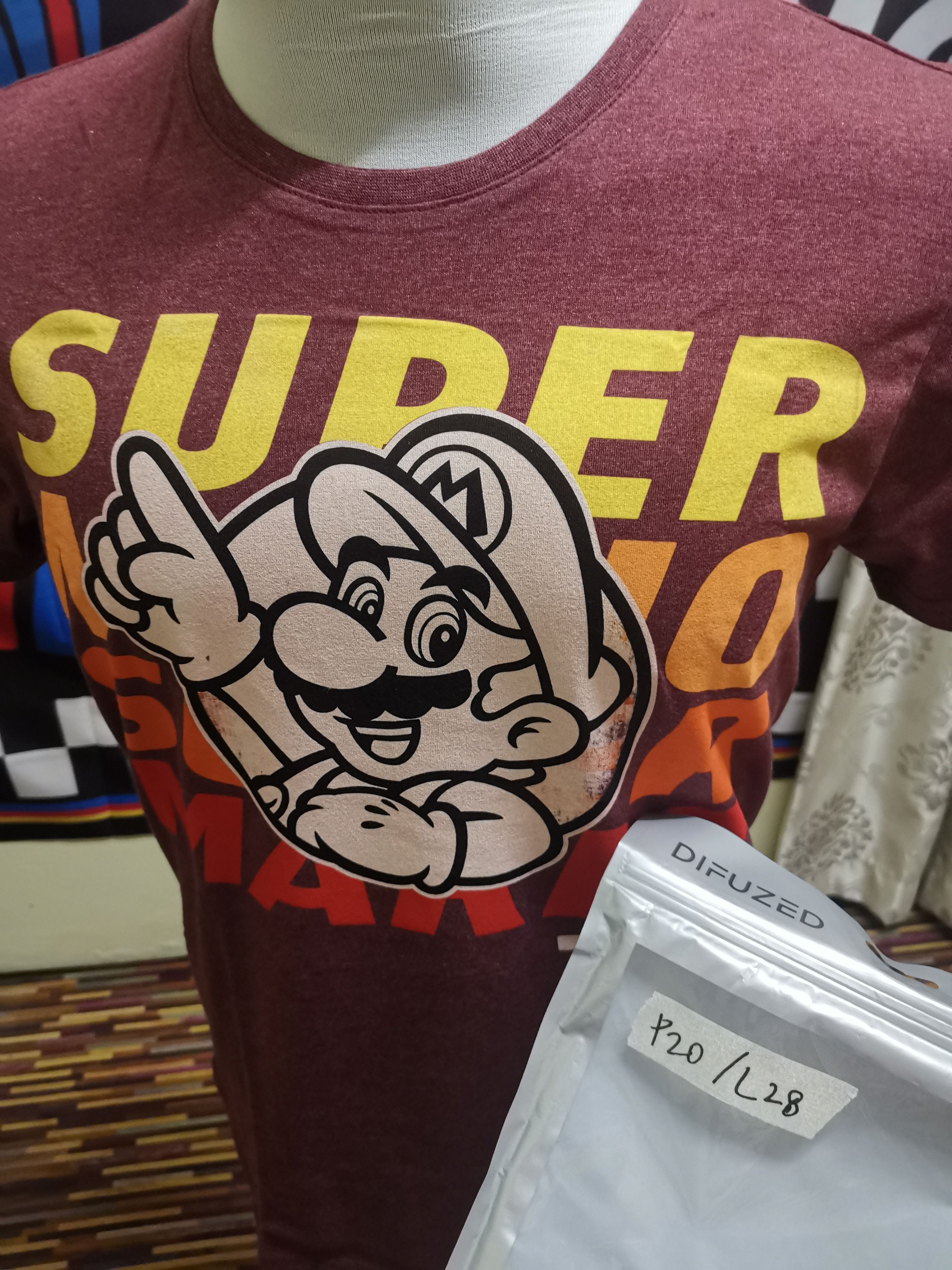 Nintendo SUPER MARIO Size US M / EU 48-50 / 2 - 1 Thumbnail