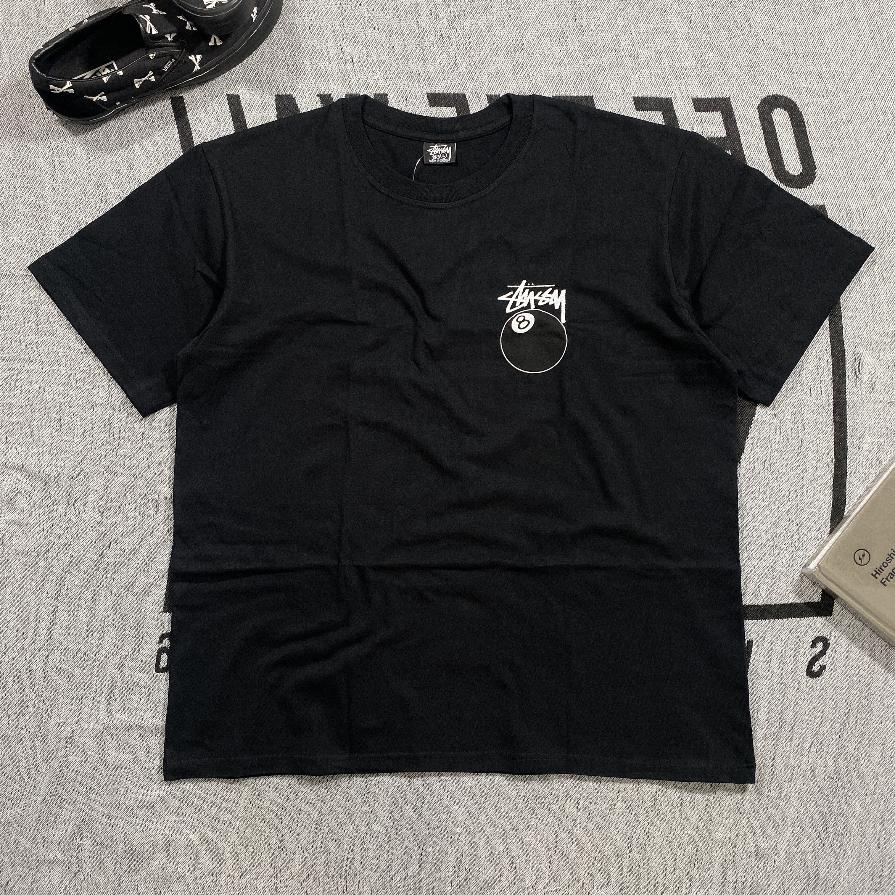 Stussy Stussy 8 Ball Logo Tee Medium Size US M / EU 48-50 / 2 - 3 Thumbnail