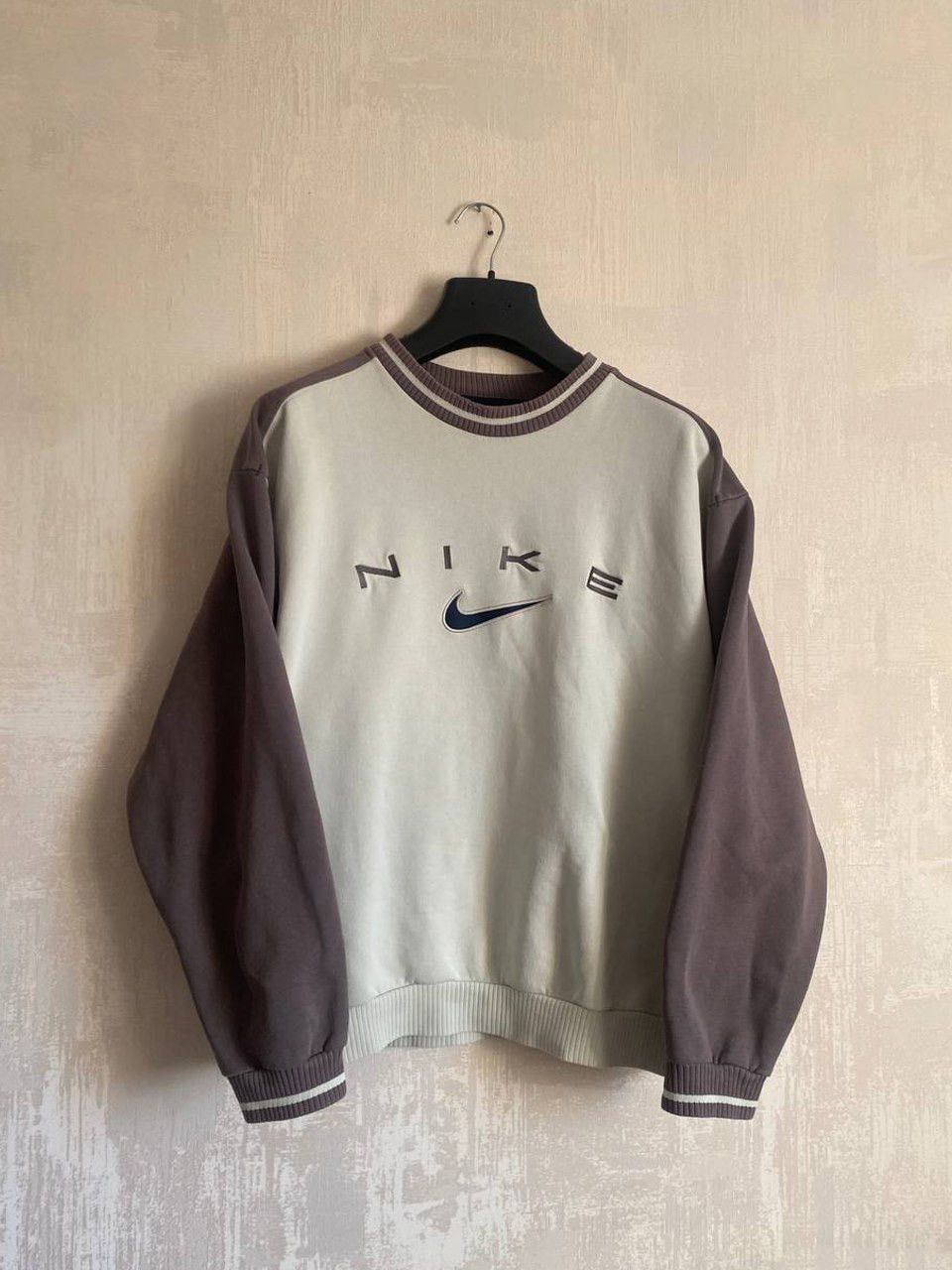 Nike 90s Rare Swoosh Nike Sweatshirt Spellout Grailed