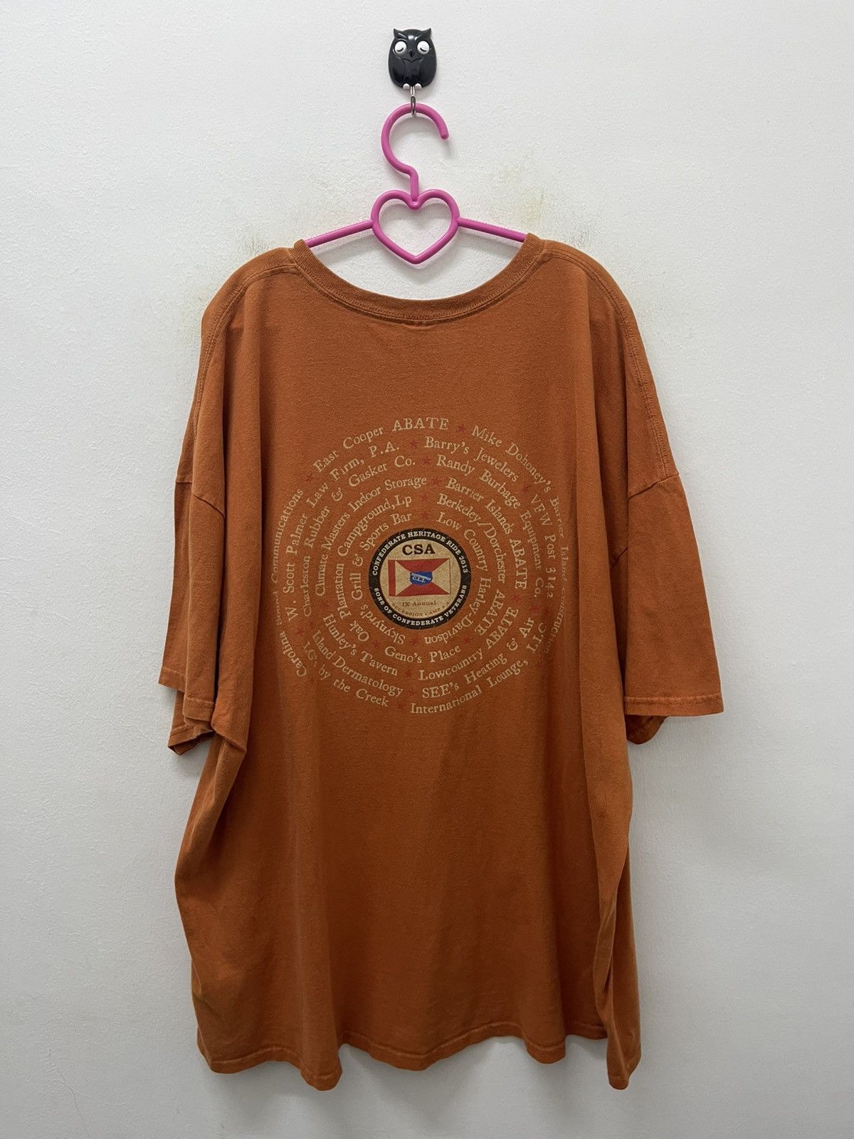 Vintage Rare CONFEDERATE HERITAGE RIDE Harley Davidson Rider Tee Size US XXL / EU 58 / 5 - 4 Thumbnail