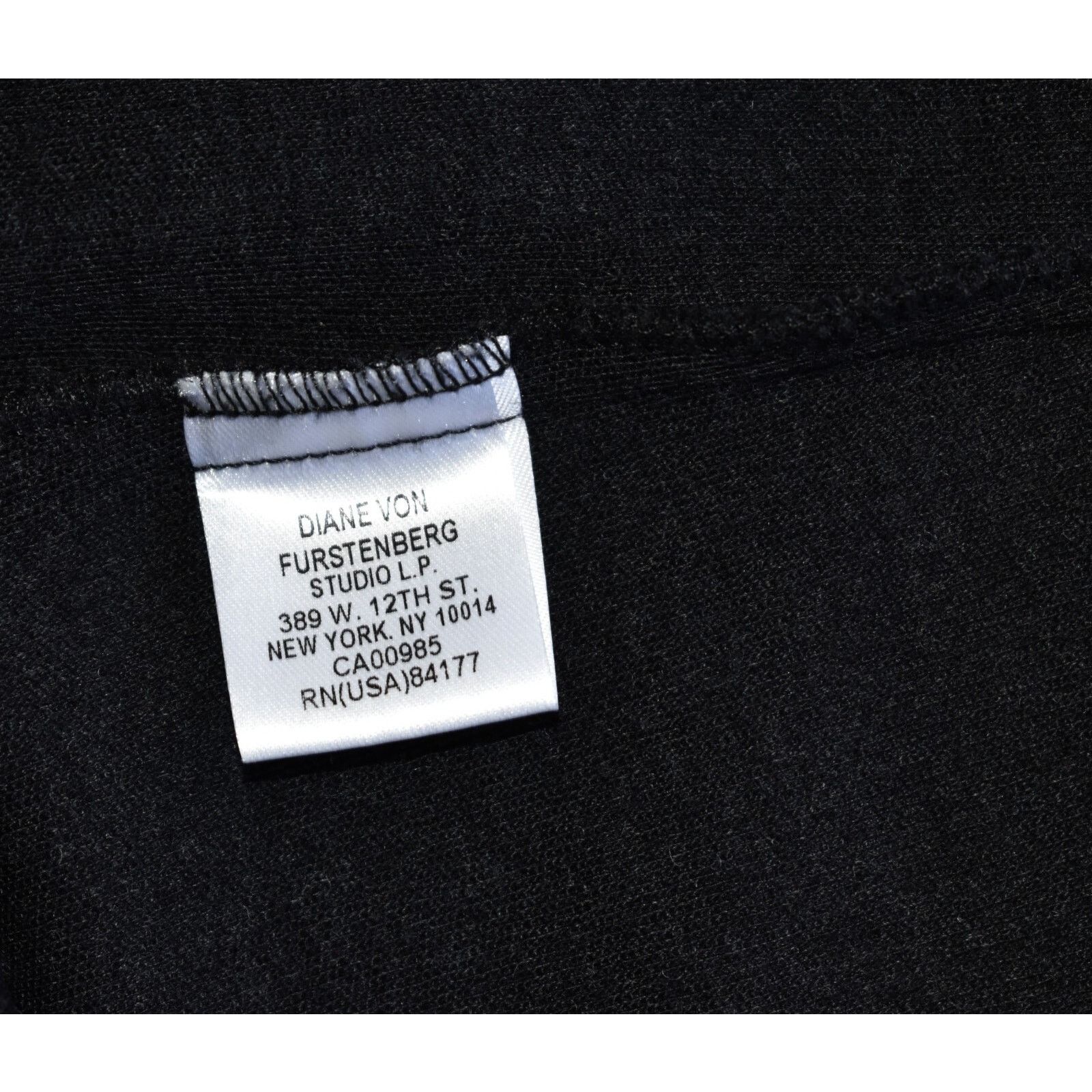 Diane von Furstenberg DIANE VON FURSTENBERG Charcoal Black Wool Knit Skirt Size 6 Size 28" / US 6 / IT 42 - 5 Thumbnail