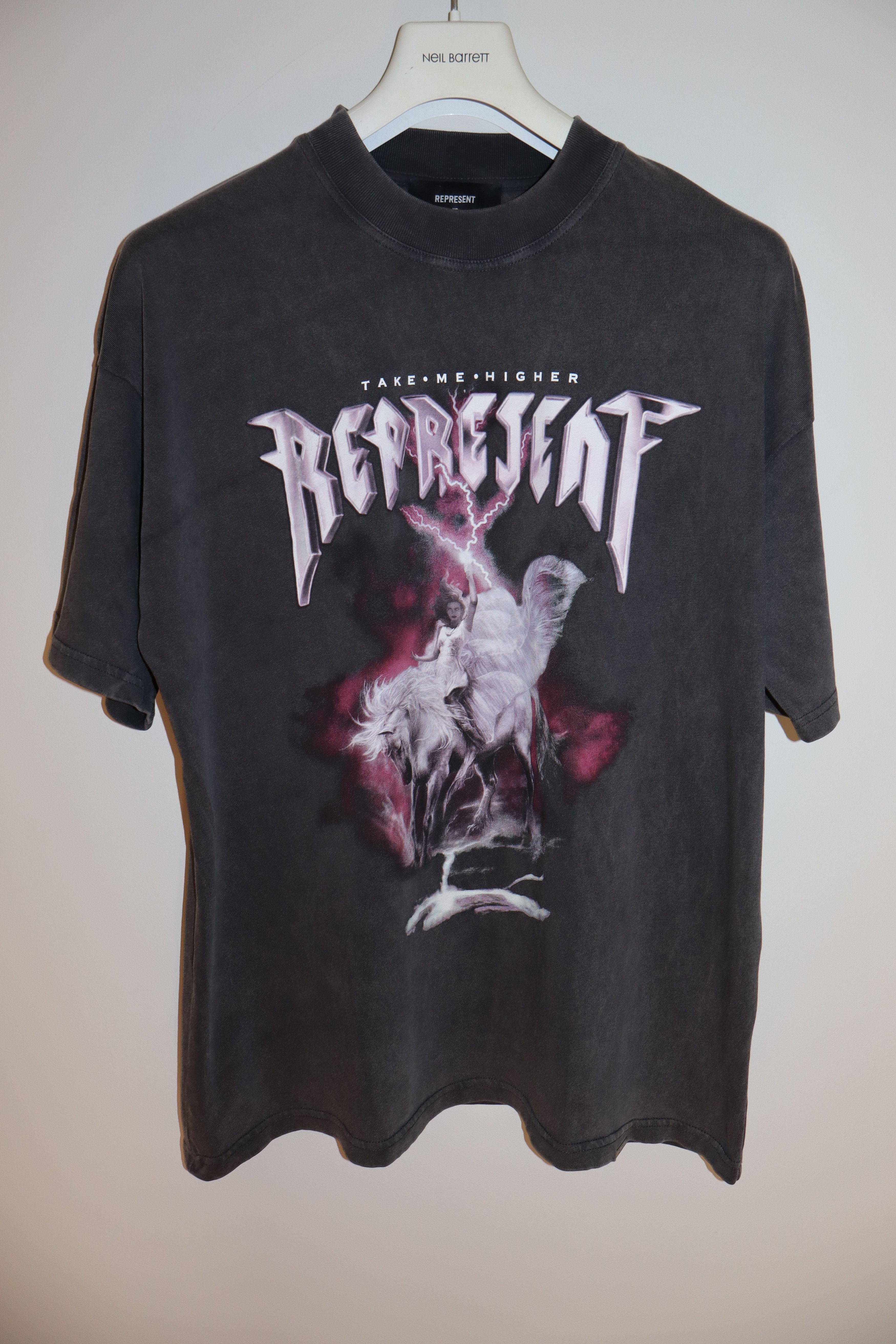 Represent Clo. Take me higher print t-shirt Size US XL / EU 56 / 4 - 7 Thumbnail