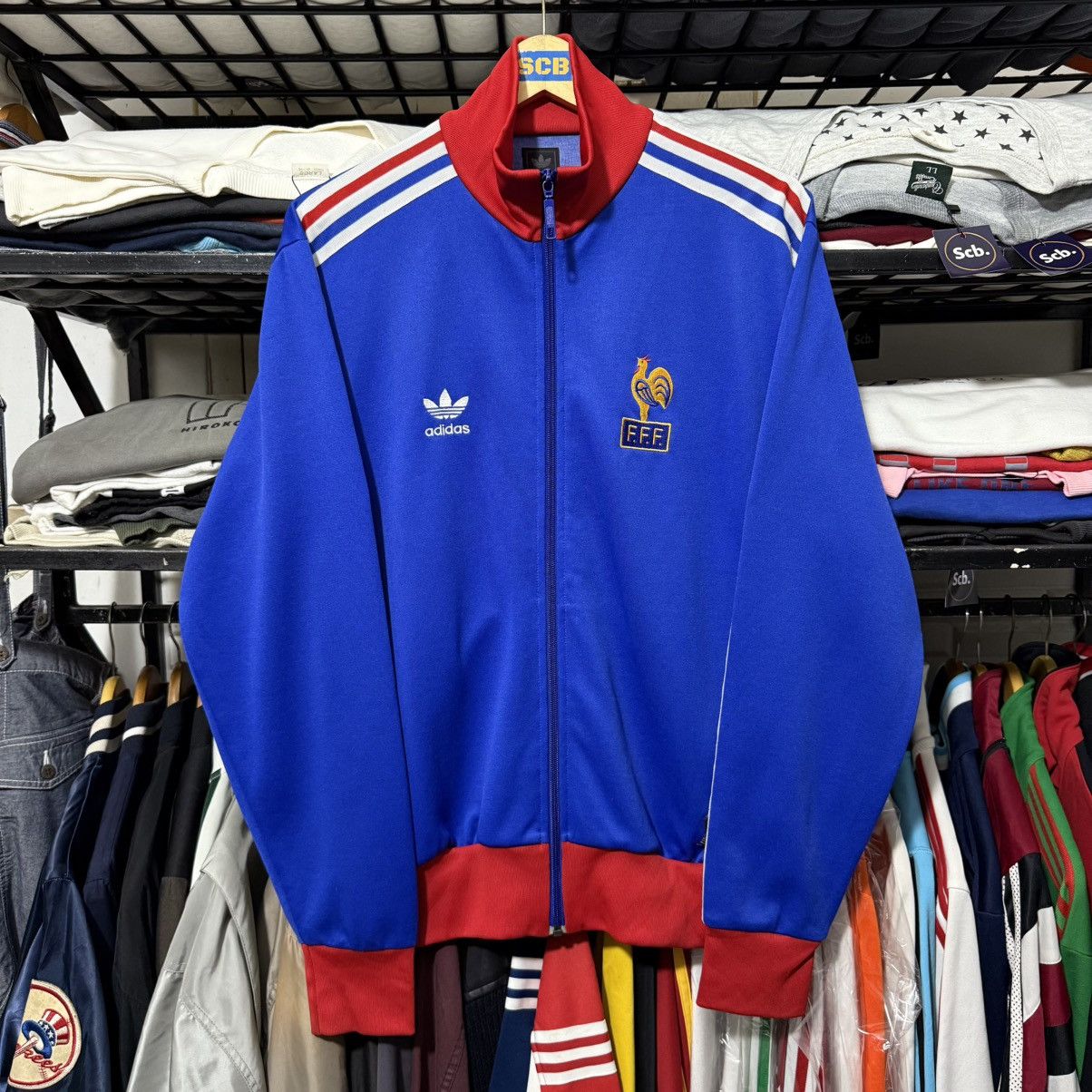 Vintage Adidas france fifa world cup track top Size US M / EU 48-50 / 2 - 1 Thumbnail
