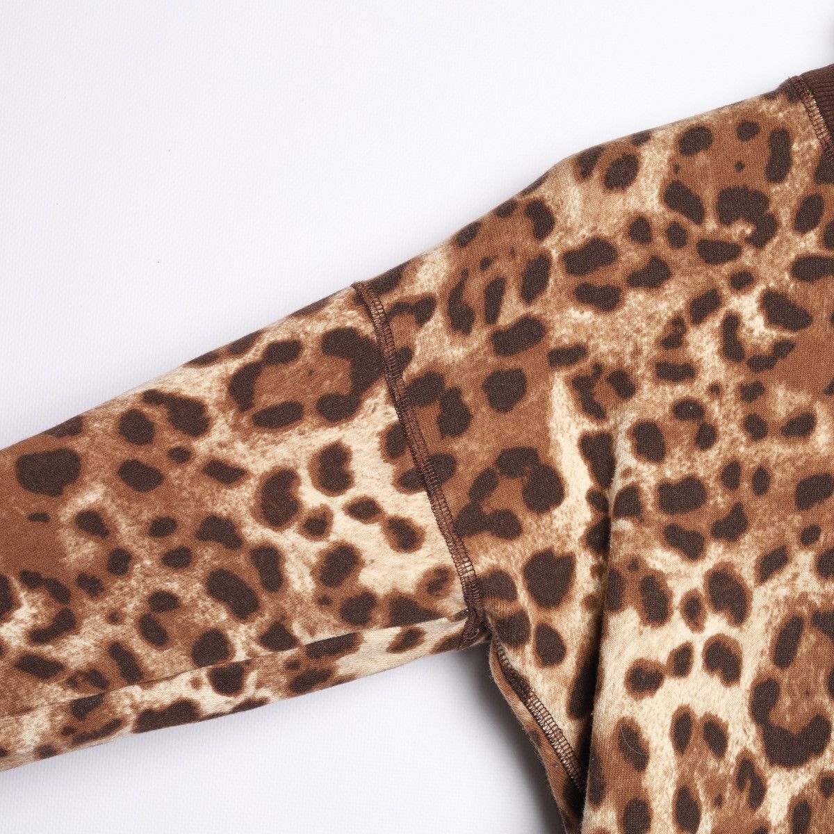 Dolce & Gabbana Dolce Gabbana Vintage Leopard Camo Printed Hoodie Size XS / US 0-2 / IT 36-38 - 5 Thumbnail