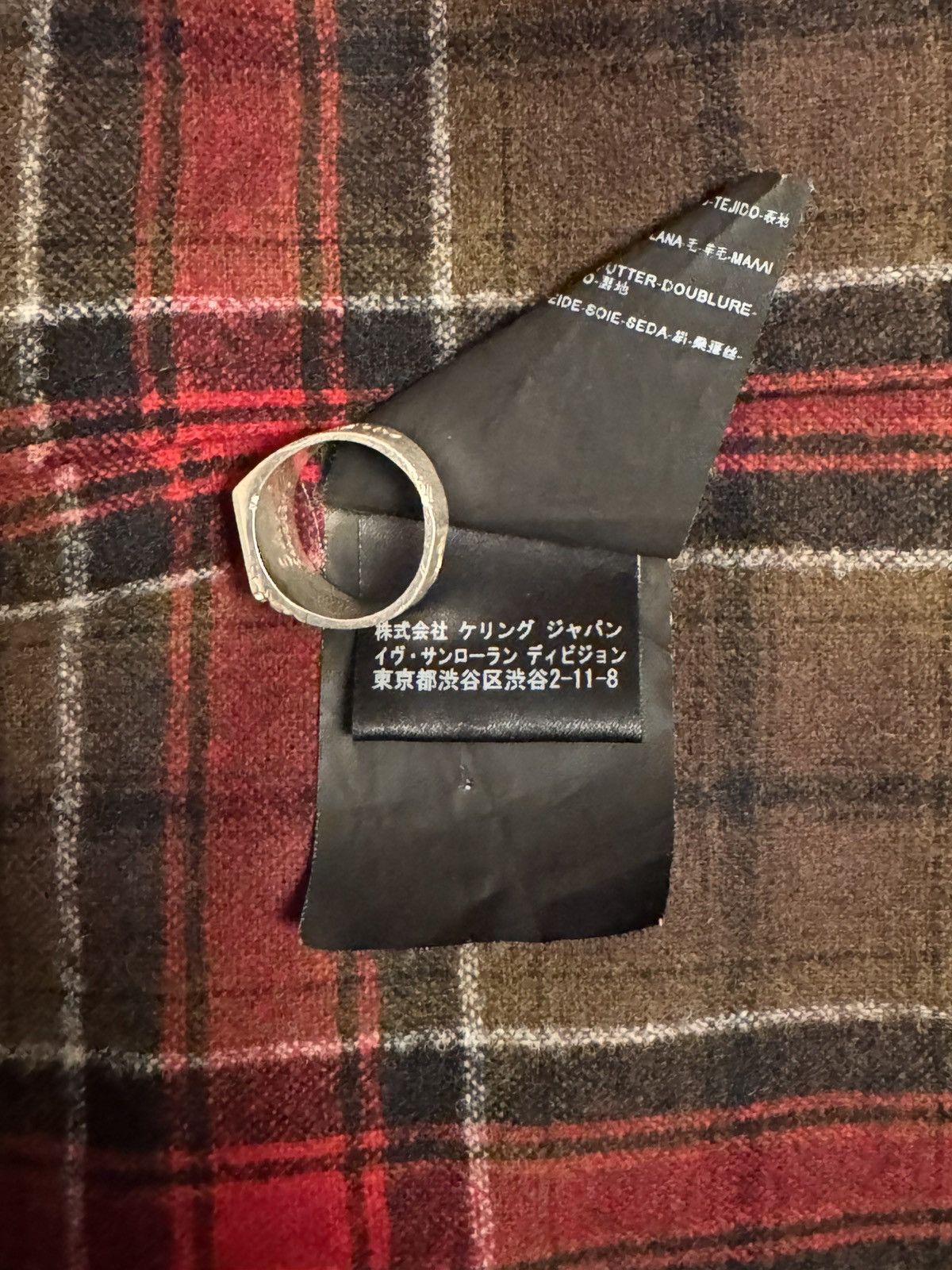 Saint Laurent Paris Saint Laurent Paris 2013 FW flannel Hedi Slimane Size US XS / EU 42 / 0 - 7 Thumbnail