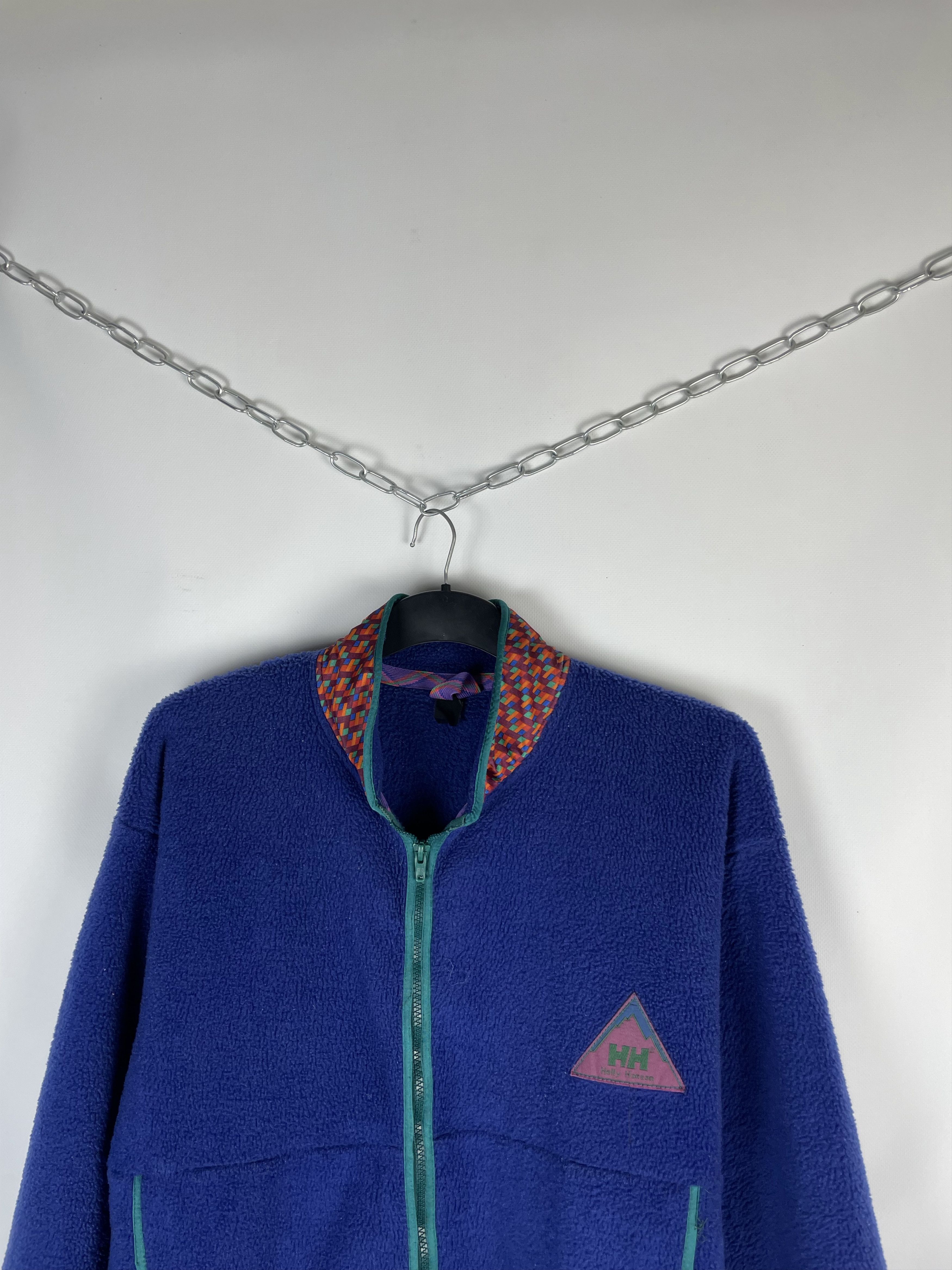 Helly Hansen × Vintage Vintage Helly Hansen Fleece Jacket 90s Size US L / EU 52-54 / 3 - 3 Thumbnail