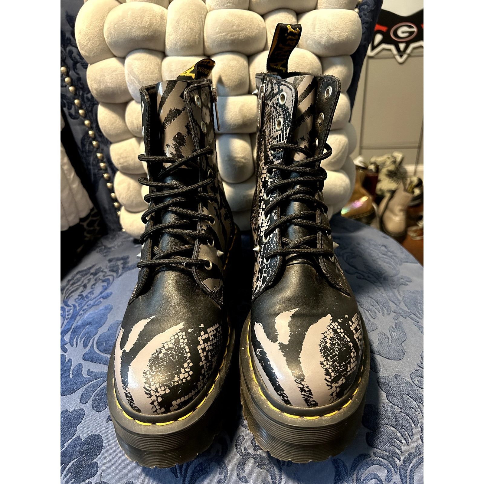 Dr. Martens Dr Martens Jadon Animal Clash size 8/EU 39 Size US 8 / IT 38 - 3 Thumbnail