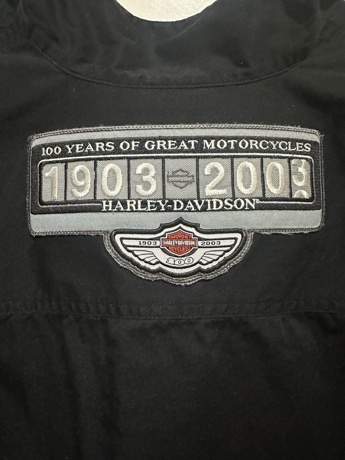 Harley Davidson Harley Davidson 100 year anniversary button up Size US L / EU 52-54 / 3 - 4 Thumbnail