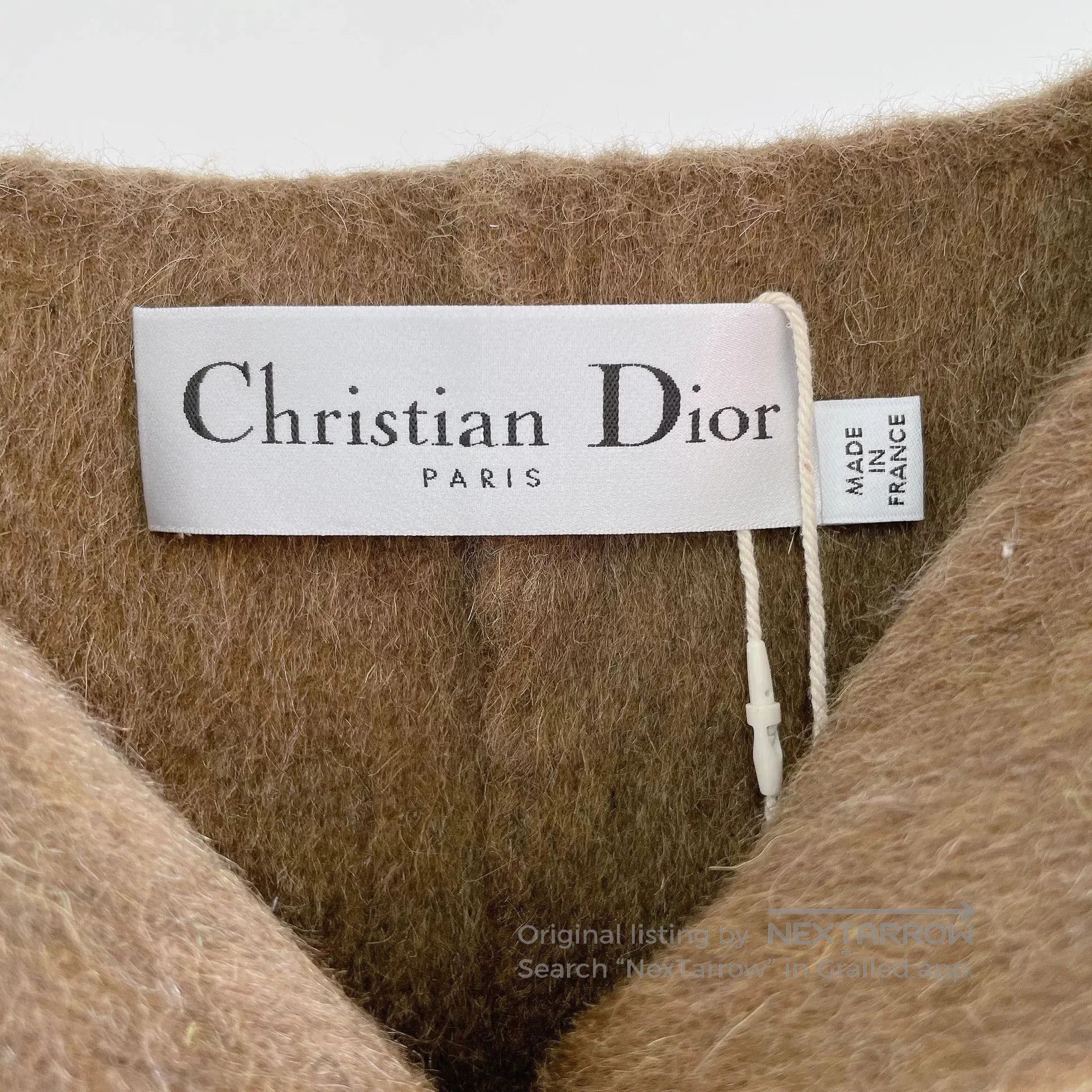 Dior christian dior beige wool coat size 34. Size US XS / EU 42 / 0 - 5 Thumbnail
