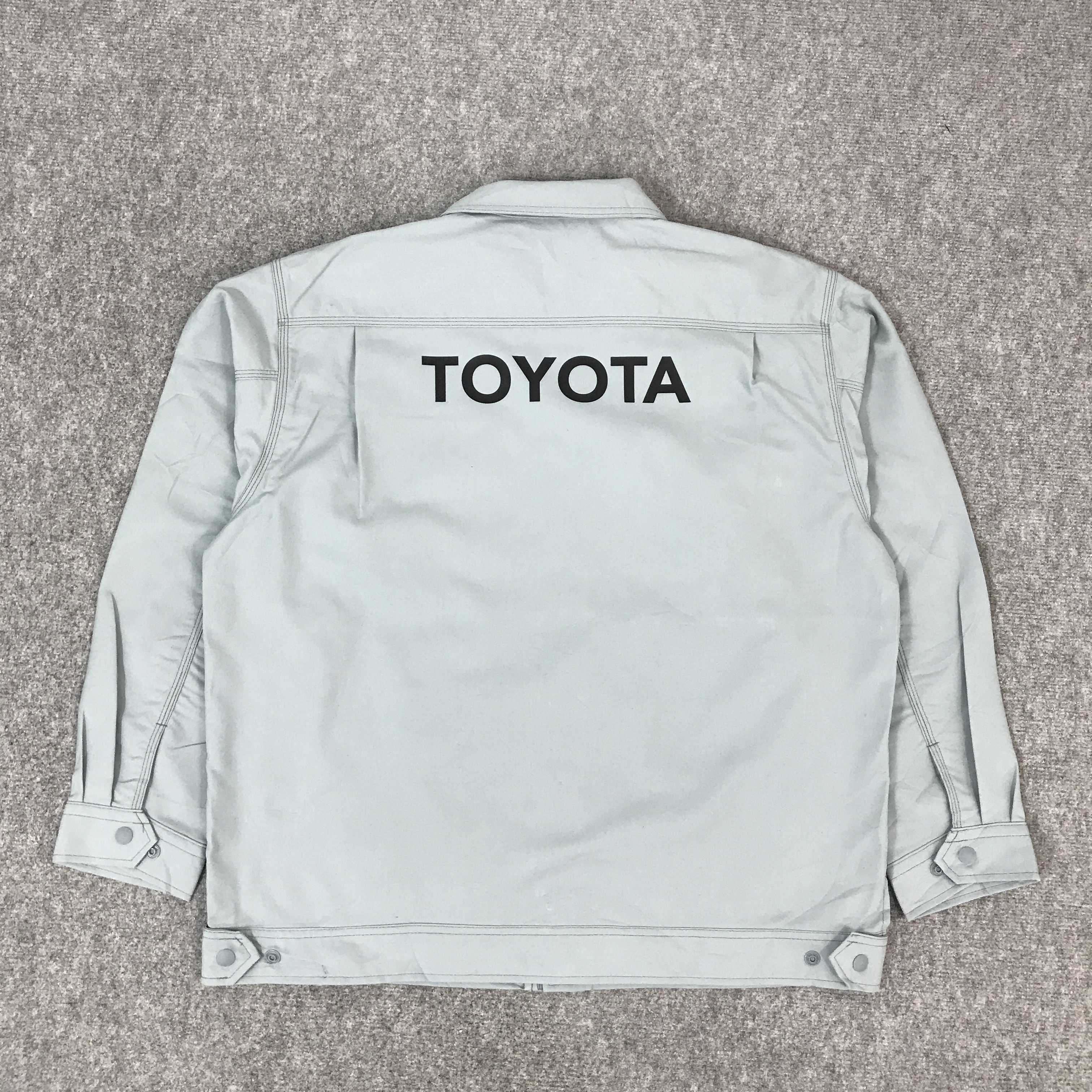 Japanese Brand TOYOTA UNIFORM JAPAN MOTORSPORT CUSTOM JACKET Size US L / EU 52-54 / 3 - 1 Thumbnail