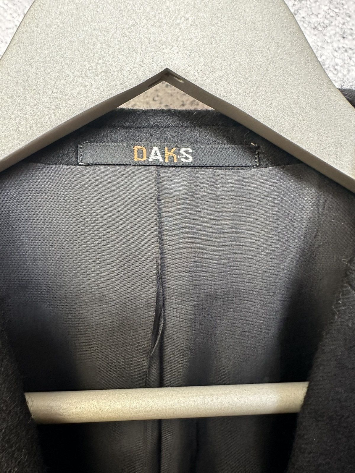 DAKS DAKS London Classic Tailored Wool Blazer 100% Pure Wool Size S / US 4 / IT 40 - 12 Thumbnail