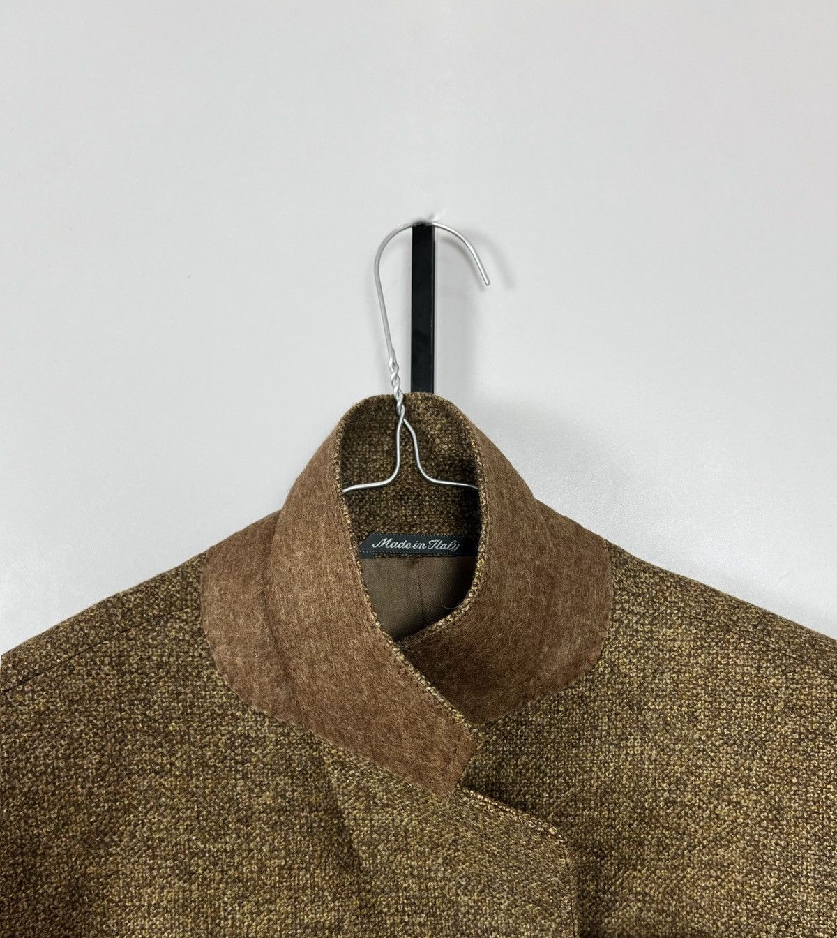 Lardini Lardini Blazer Wool Brown Men’s Size 50 / 7R Tweed Jacket Size 50R - 6 Thumbnail