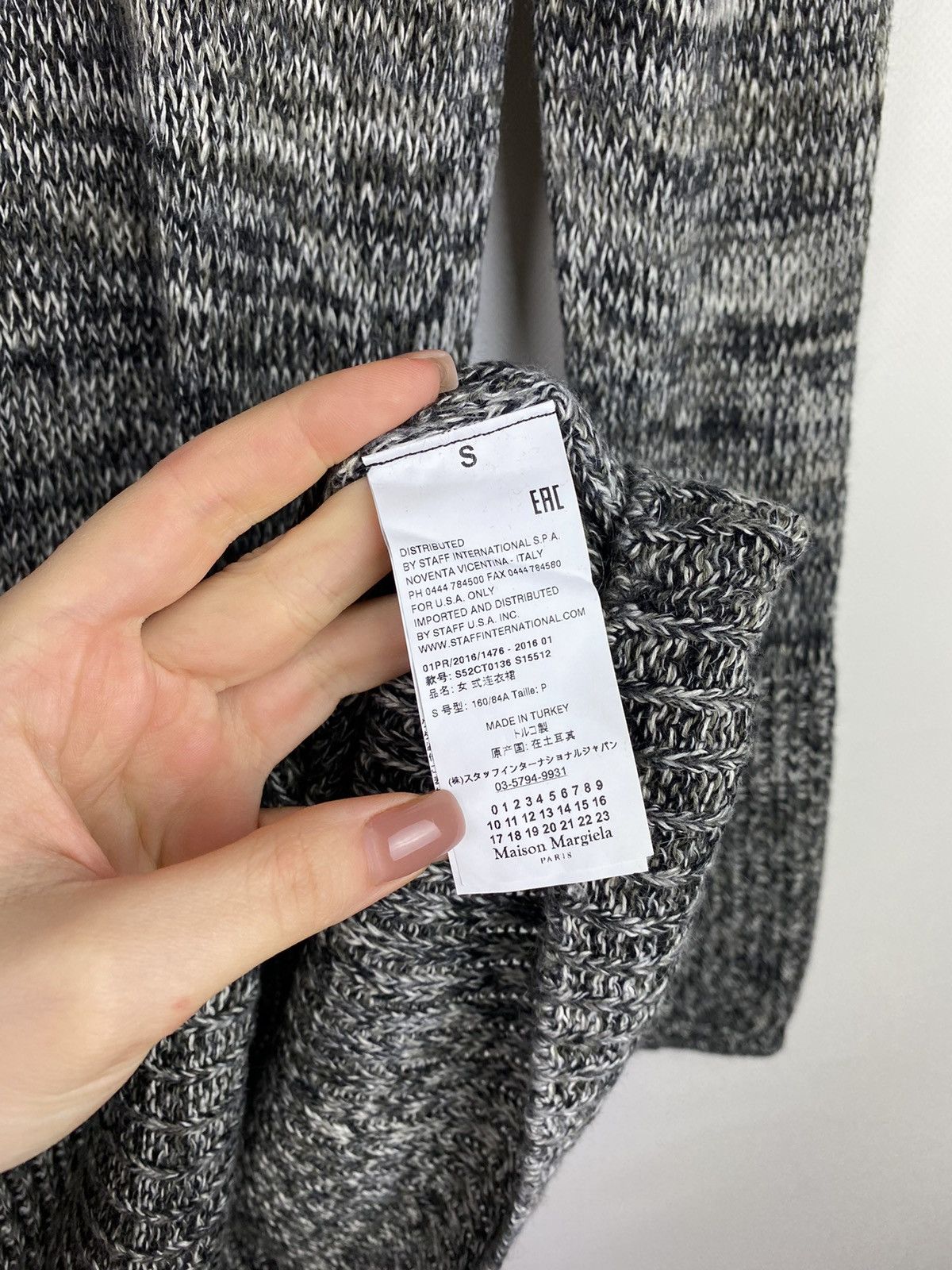 Maison Margiela MM6 Maison Margiela ladies knitted sweater dress size S Size S / US 4 / IT 40 - 11 Thumbnail