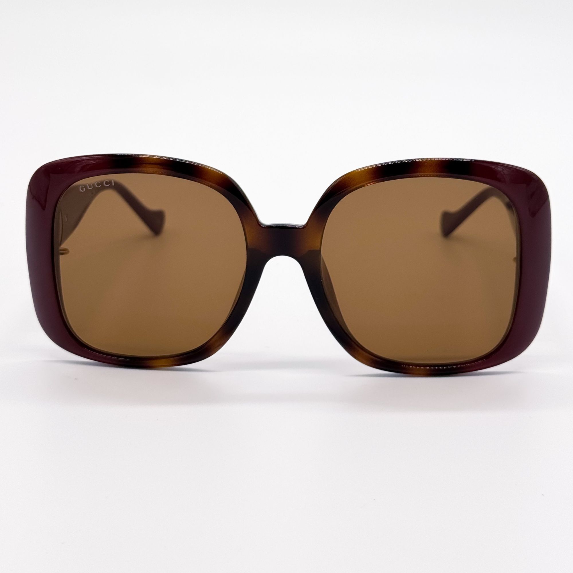 Gucci NEW GUCCI SUNGLASSES GG1029SA 003 HAVANA OVERSIZED WOMEN Size ONE SIZE - 6 Thumbnail