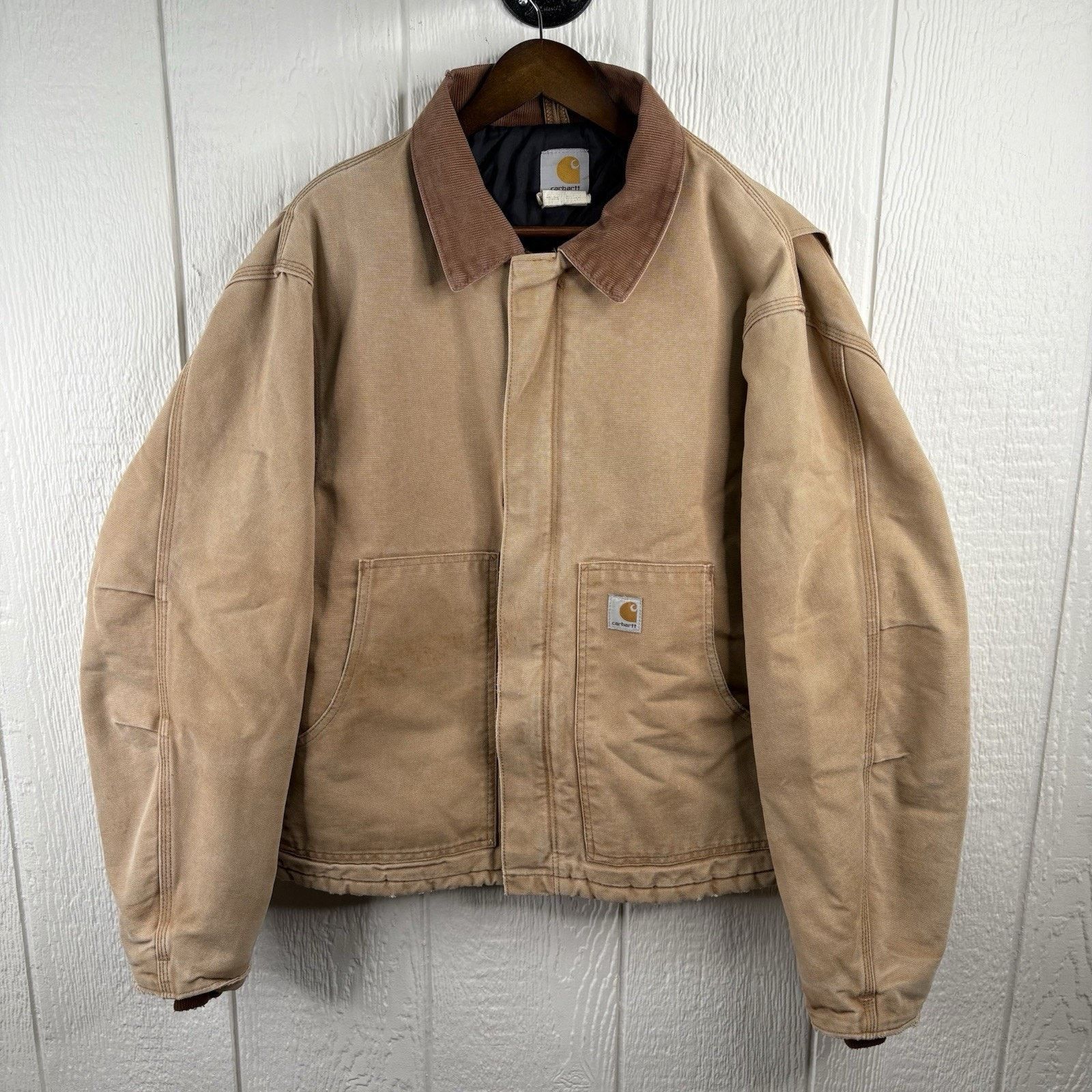 Carhartt Arcticトラディショナルジャケット BRN ブラウン VTG 90'S CARHARTT ACTIVE JACKET - THERMAL LINED (JR106 / J03 BRN