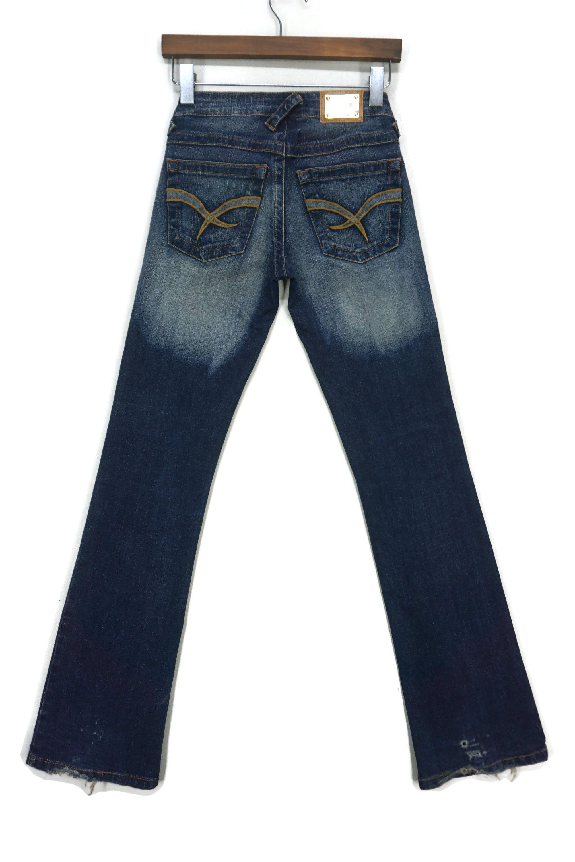 Phat Farm Baby Phat Jeans Size W25xL33.5 Low-Rise Bootcut Denim Size 25" / US 0 / IT 36 - 2 Thumbnail