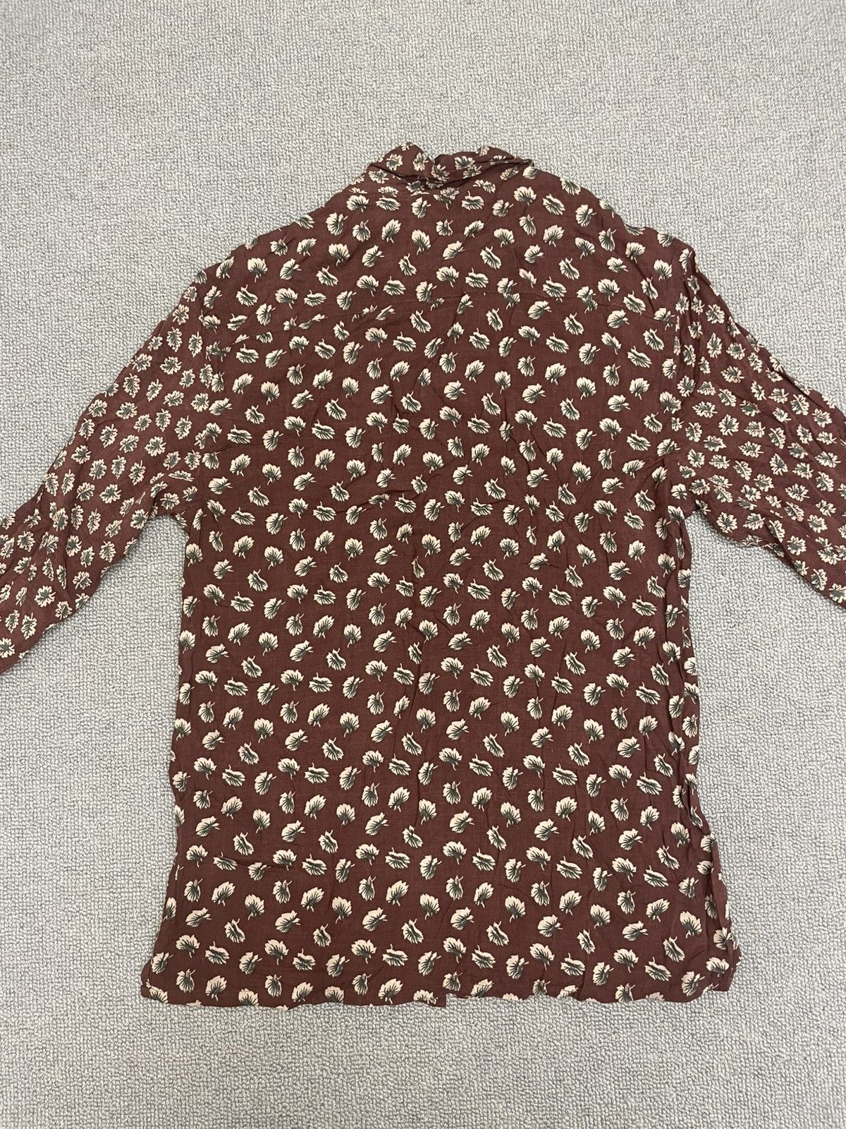 Allsaints AllSaints Floral Print Long Sleeve Shirt Size US M / EU 48-50 / 2 - 5 Thumbnail