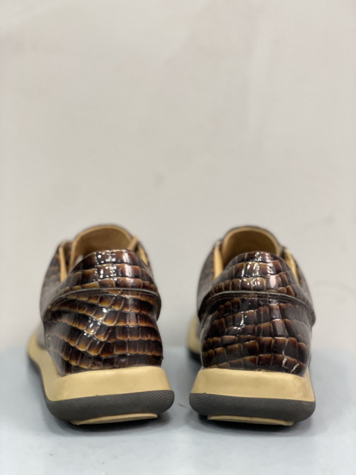 Other Vintage crocodile low sneakers leather hype japanese y2k Size US 7.5 / EU 40-41 - 6 Thumbnail