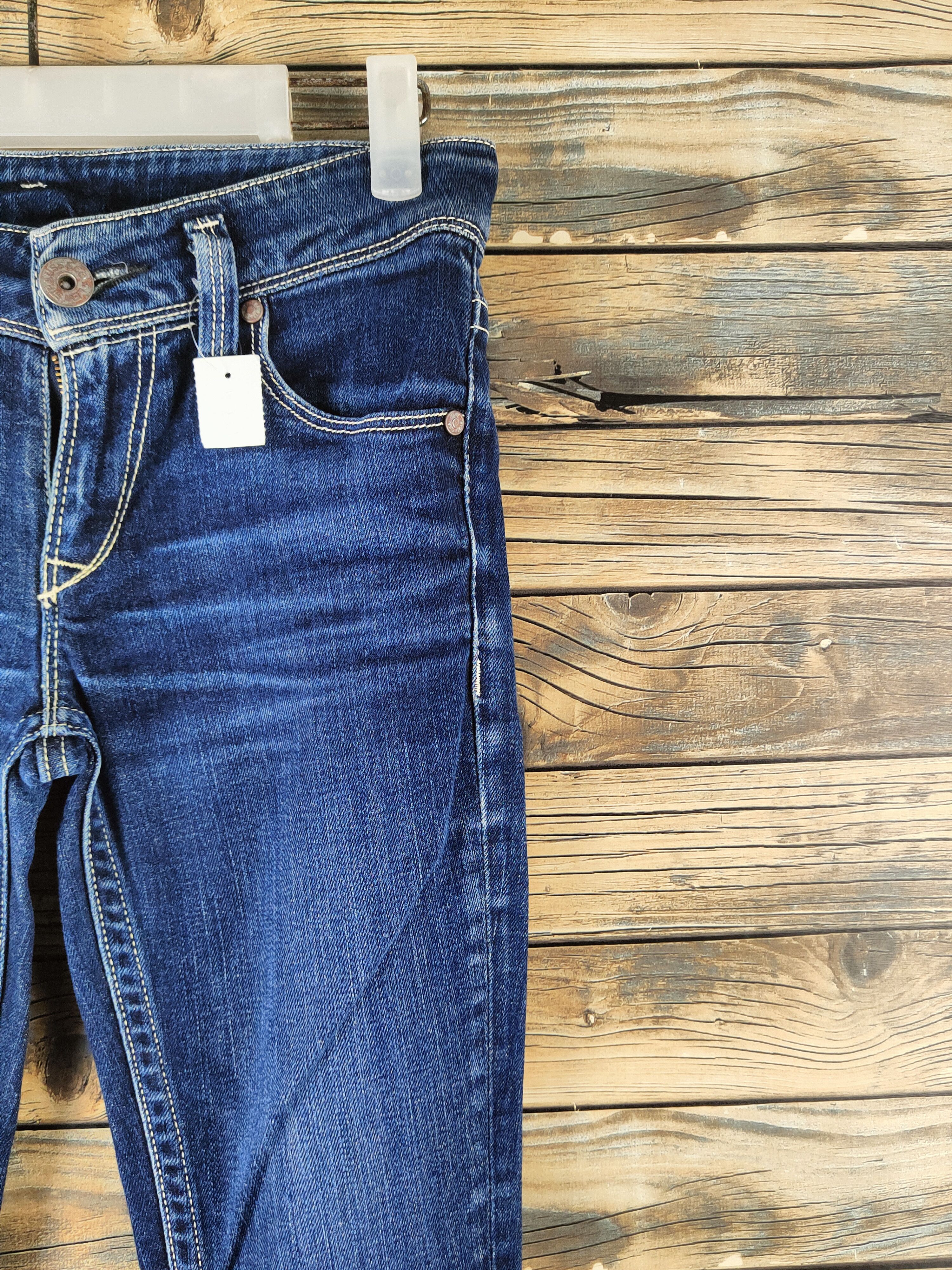 Levi's DL Levi's Blue Distressed Ripped Jeans #46-827 Size 27" / US 4 / IT 40 - 5 Thumbnail