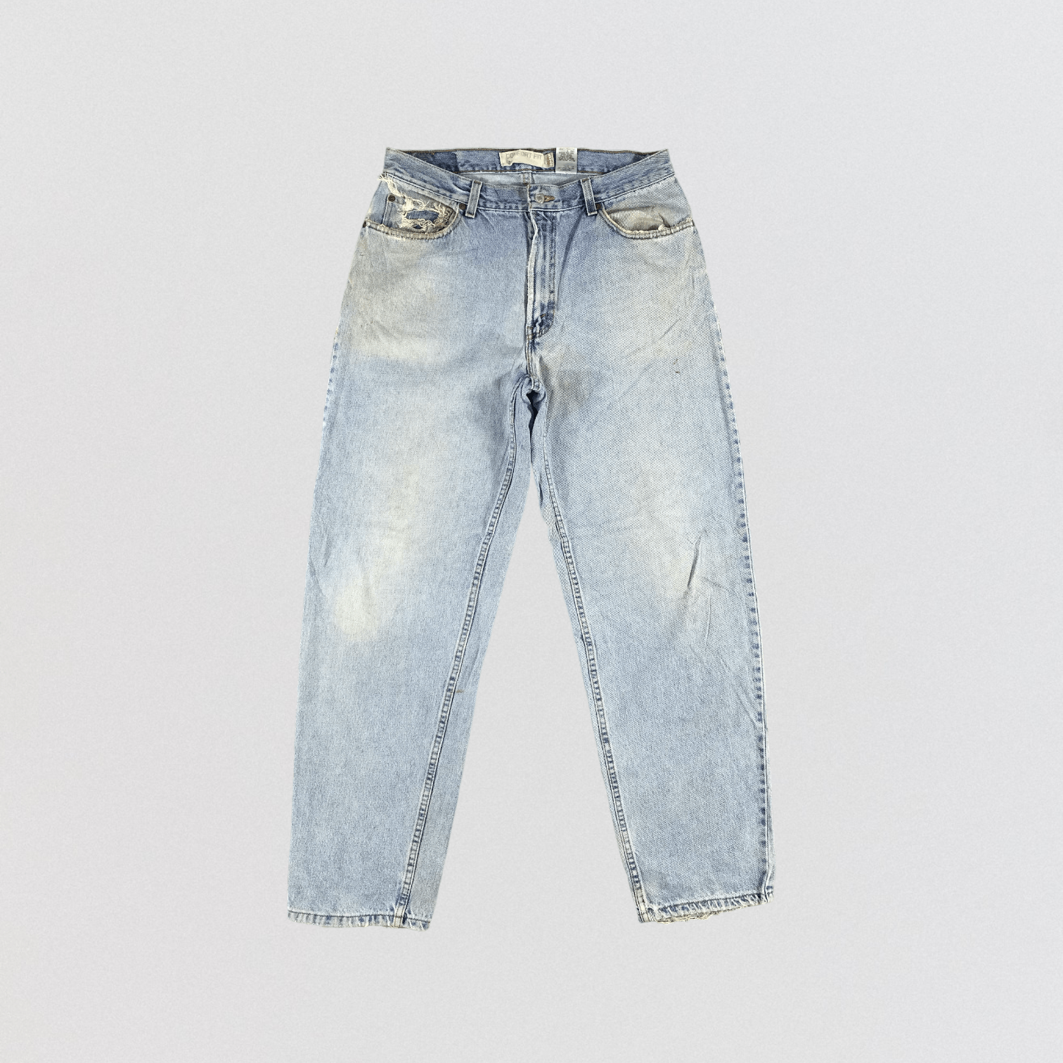 Levi's × Vintage Vintage Light Wash Levis 560 Jeans-JM3000 Size US 35 - 1 Thumbnail