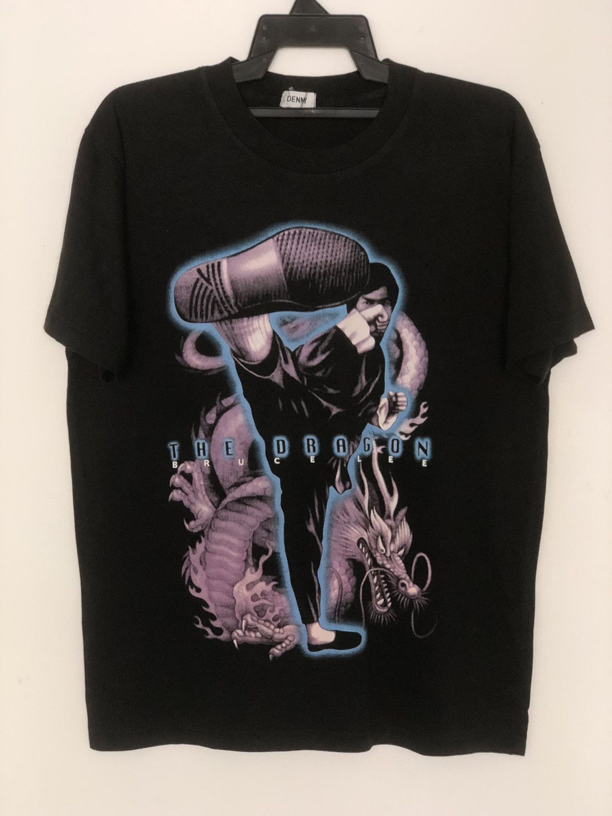 Vintage Vintage BRUCE LEE The Dragon Martial Art Tee Size US L / EU 52-54 / 3 - 1 Thumbnail