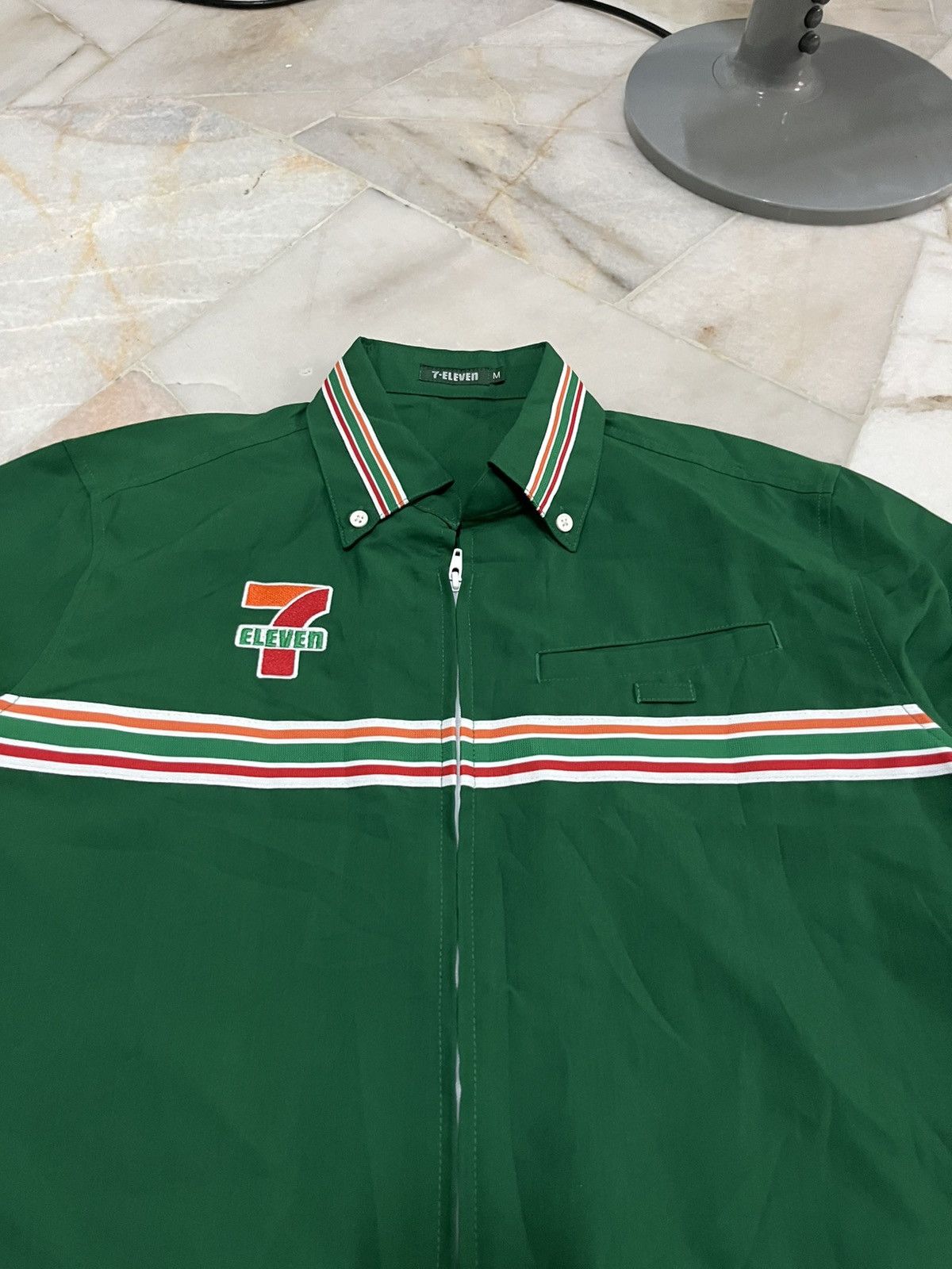 Japanese Brand 7 Eleven Uniform Workers Shirt Size US M / EU 48-50 / 2 - 4 Thumbnail