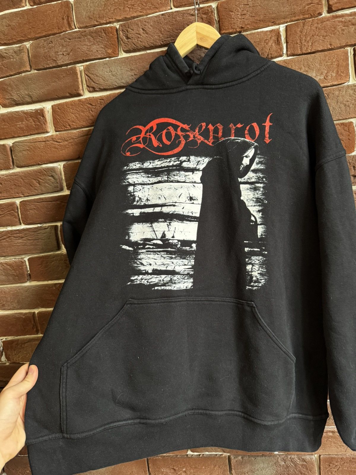 Band Tees Vintage 00s Rammstein Rosenrot Rare Metal Band hoodie XL Size US XL / EU 56 / 4 - 4 Thumbnail