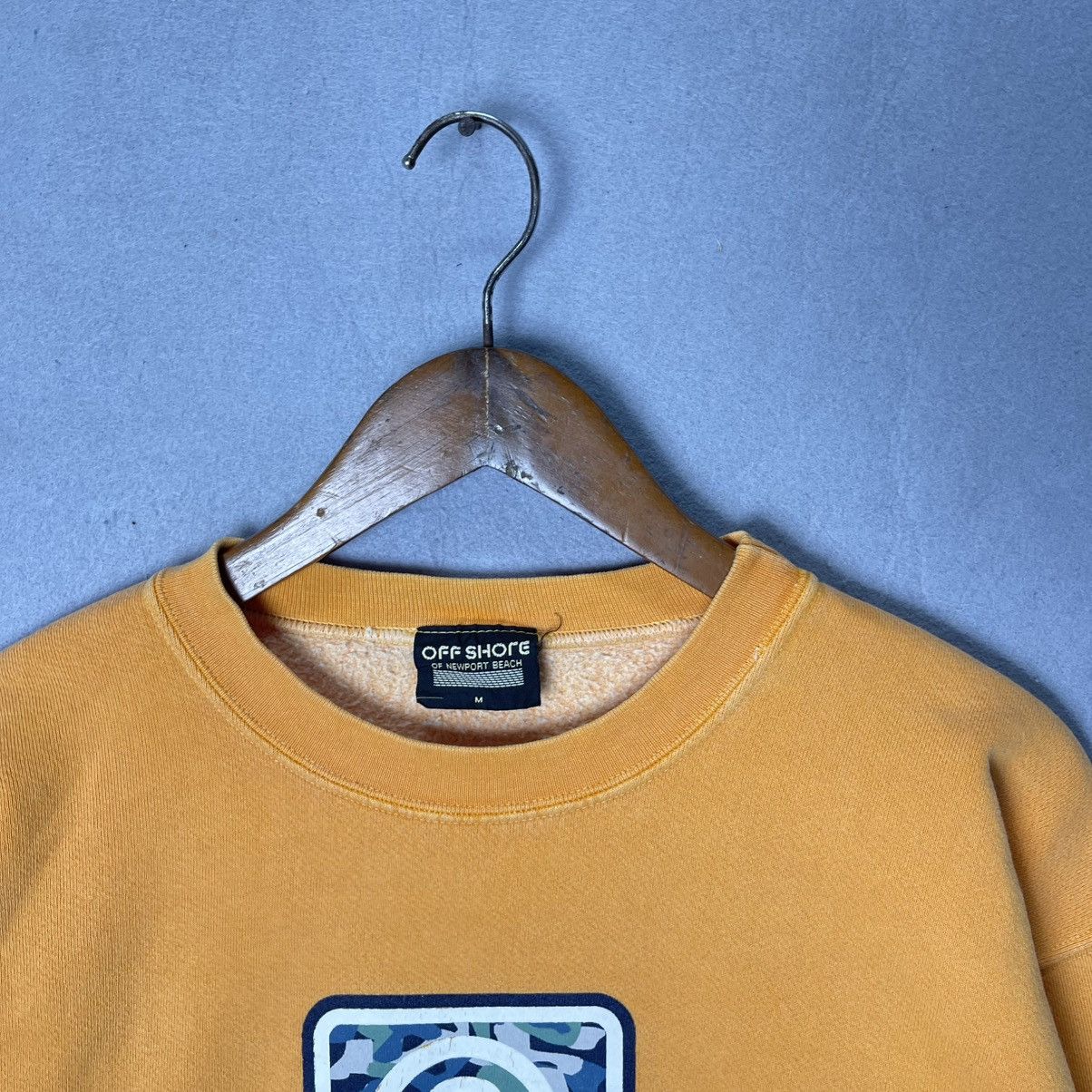 Vintage Vintage Offshore Newport Beach Logo Sweatshirt Size US M / EU 48-50 / 2 - 2 Thumbnail