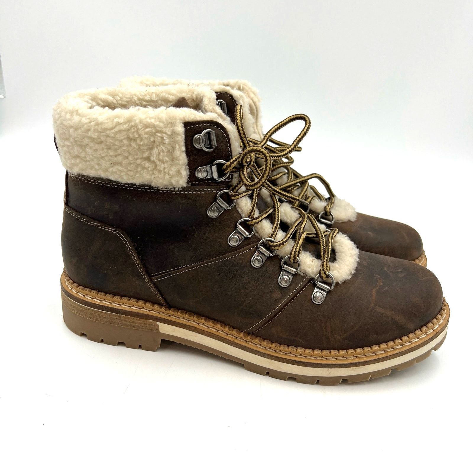 Other Alpine Design Holly Boots Brown Nubuck Leather Size US 11 / IT 41 - 9 Thumbnail