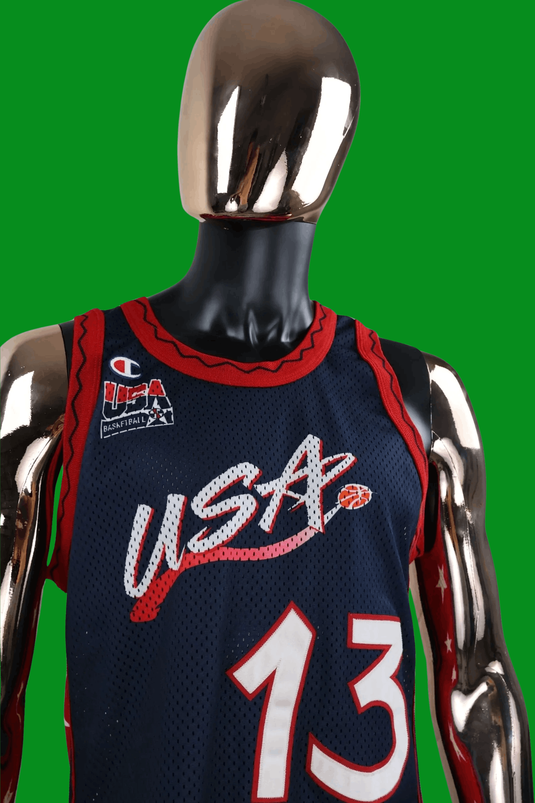 Champion VTG Champion Shaquille O'Neal #13 USA Dream Team II Jersey Size US S / EU 44-46 / 1 - 4 Thumbnail