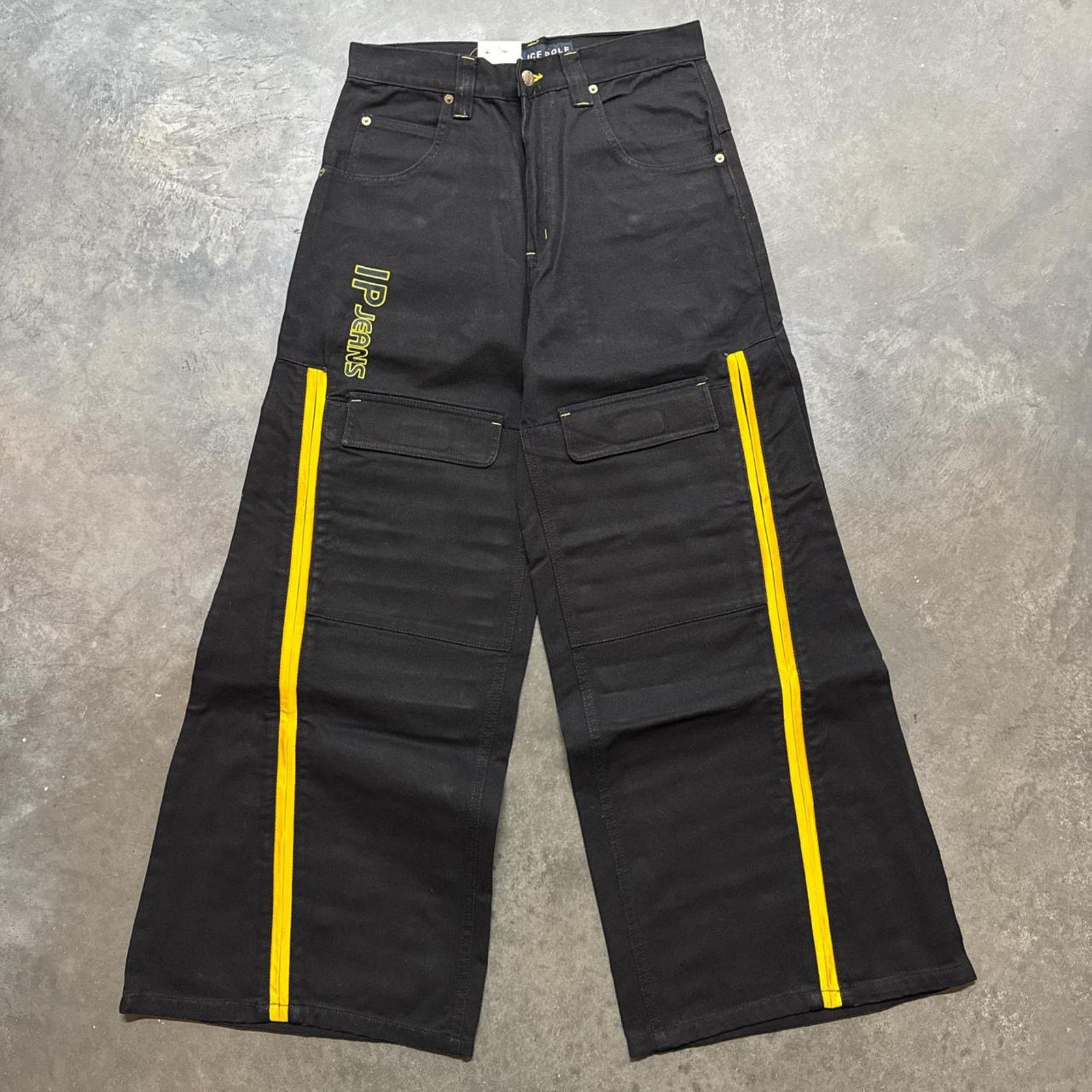 JNCO × Vintage Vintage Y2K Ice Pole Wide Leg Baggy JNCO Style Denim Jeans Size US 32 / EU 48 - 1 Thumbnail