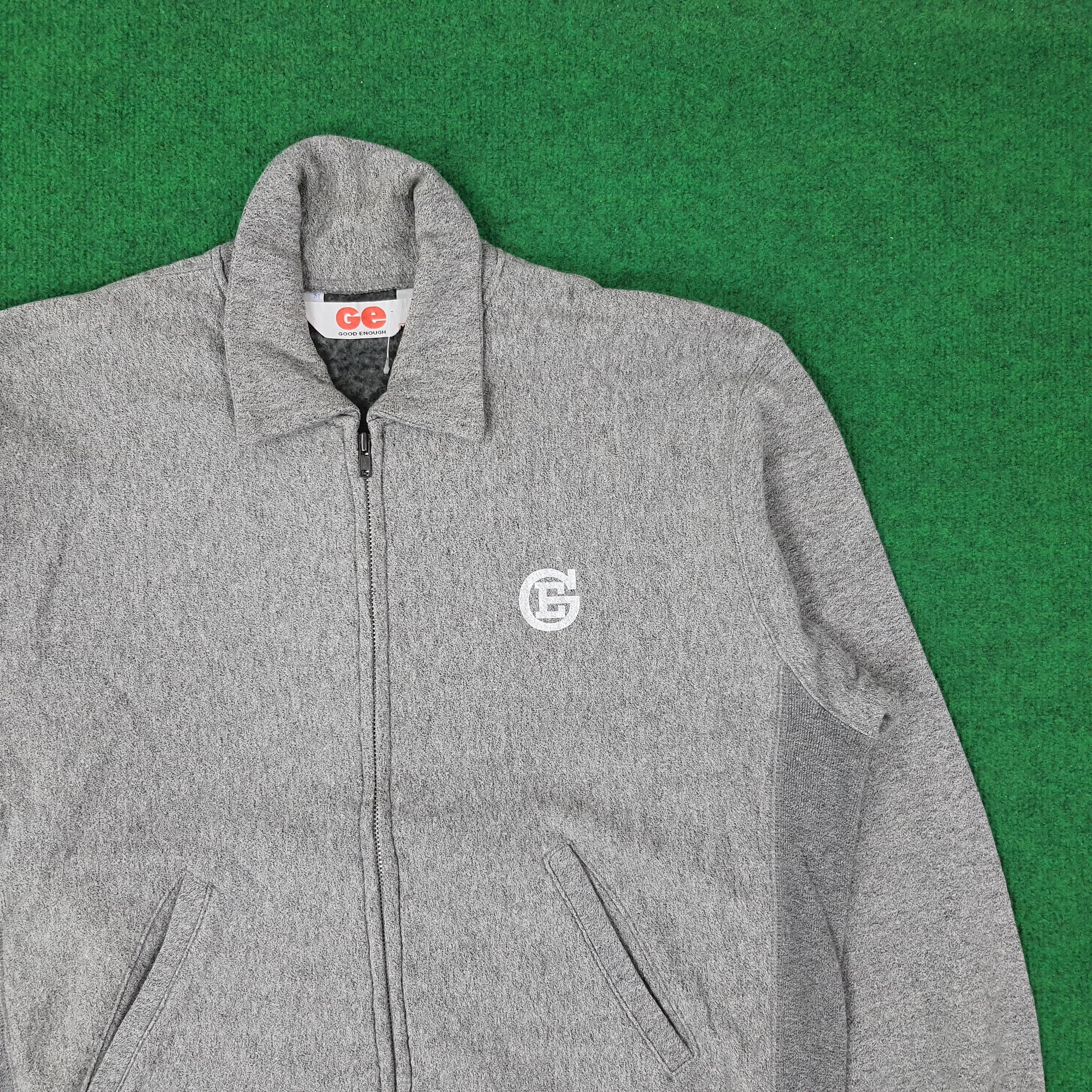 GOODENOUGH Vintage GOODENOUGH Japan Brand Zipper Sweatshirt C247N8 Size US M / EU 48-50 / 2 - 2 Thumbnail