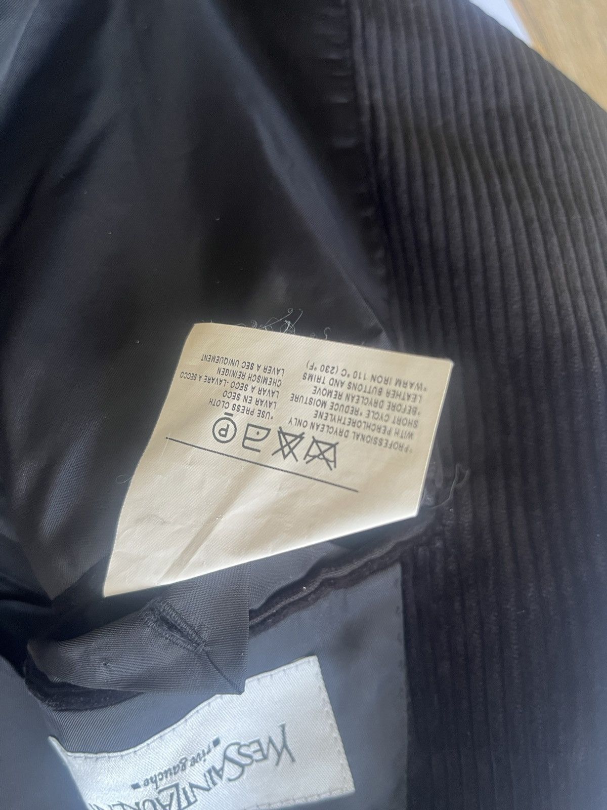 Yves Saint Laurent Yves Saint Laurent Mens Jacket Size US M / EU 48-50 / 2 - 10 Thumbnail