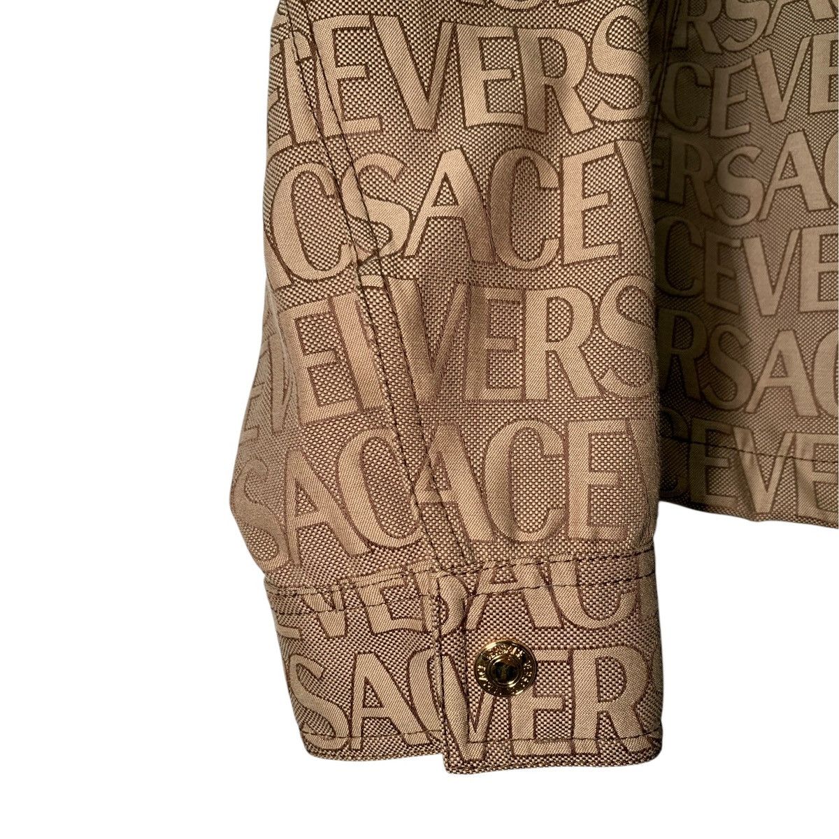 Versace VERSACE Versace Jacquard Allover Over Beige Size US L / EU 52-54 / 3 - 7 Thumbnail